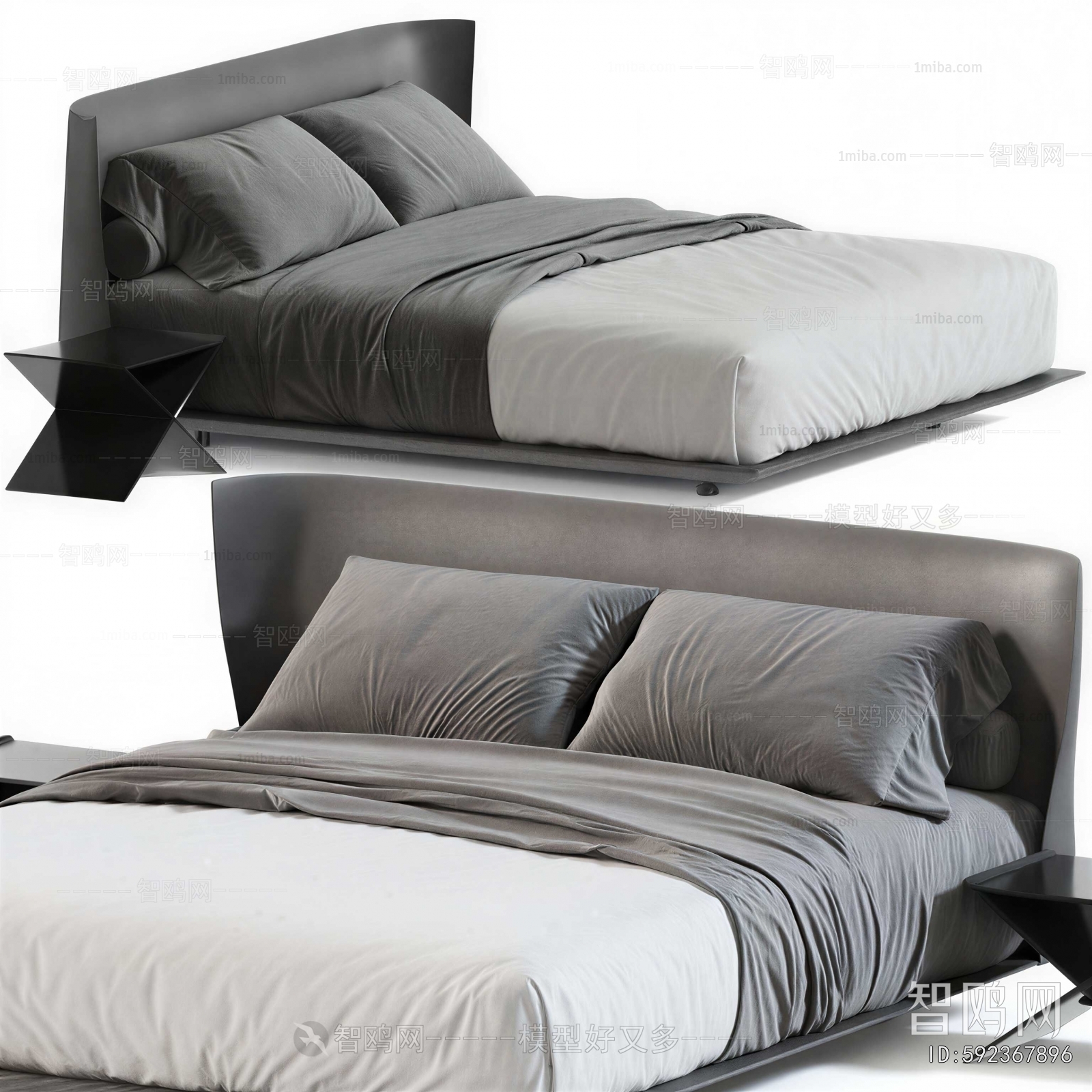 Modern Double Bed