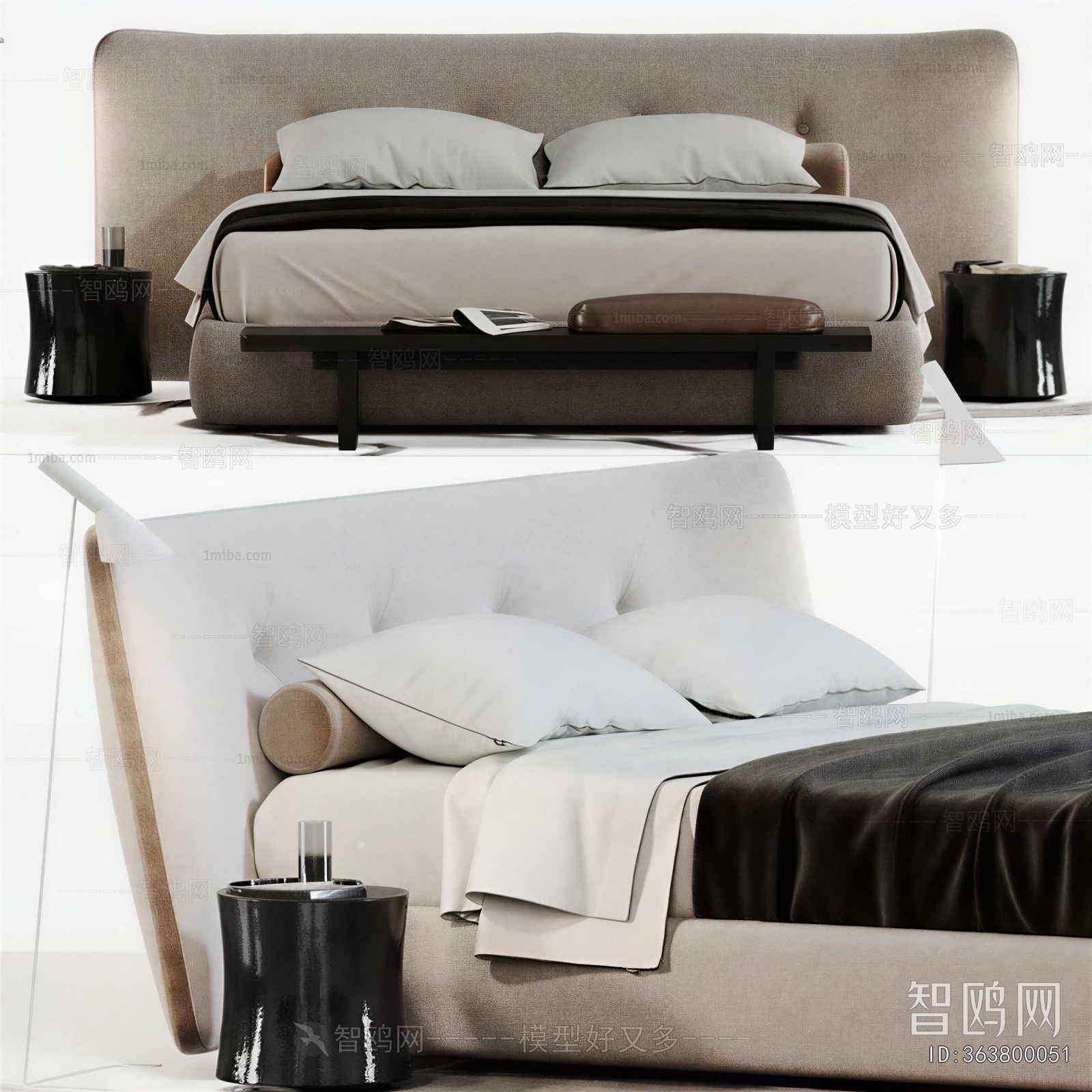 Modern Double Bed