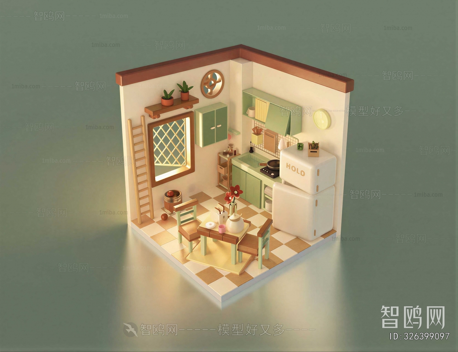 Modern Cartoon House