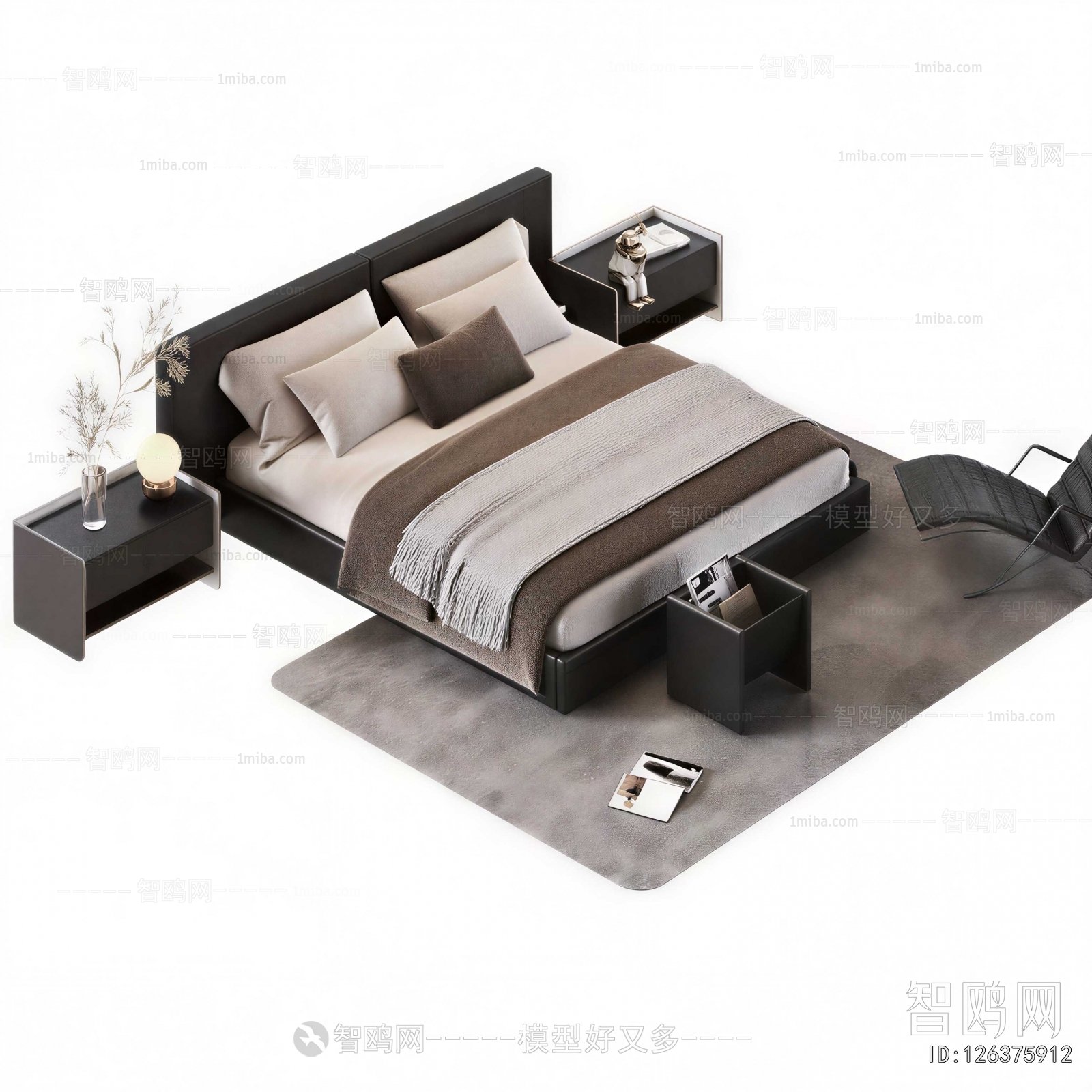 Modern Double Bed