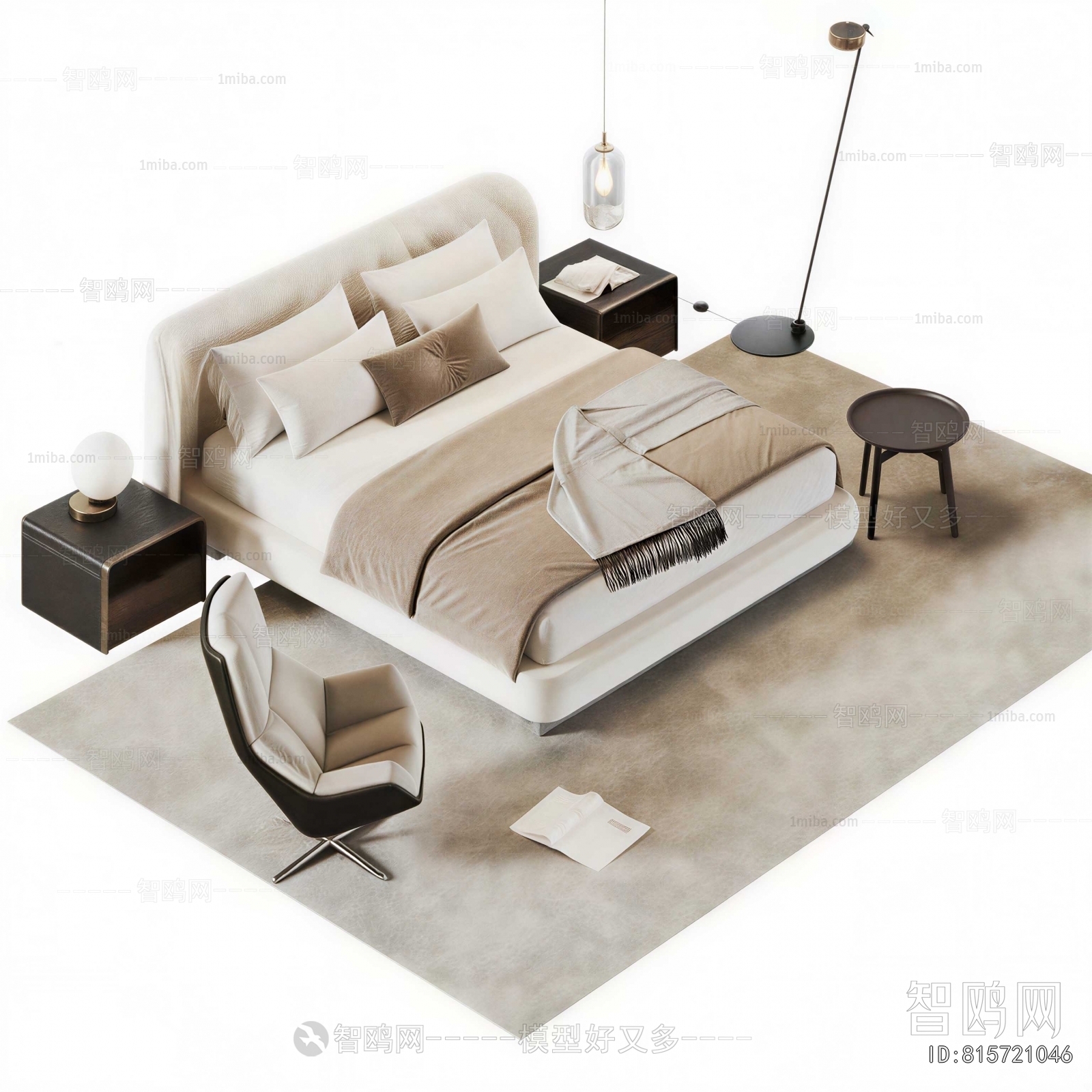 Modern Double Bed
