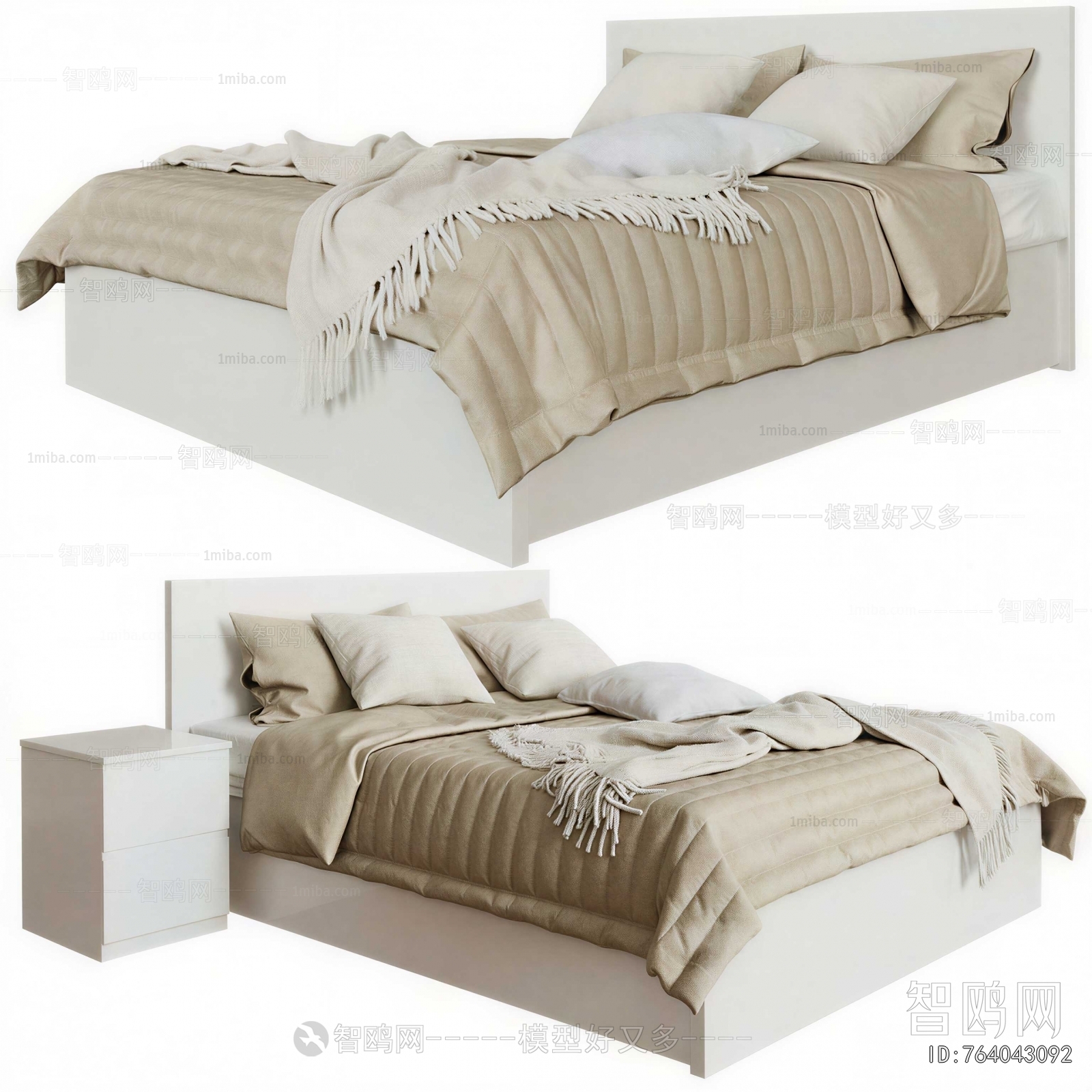 Modern Double Bed