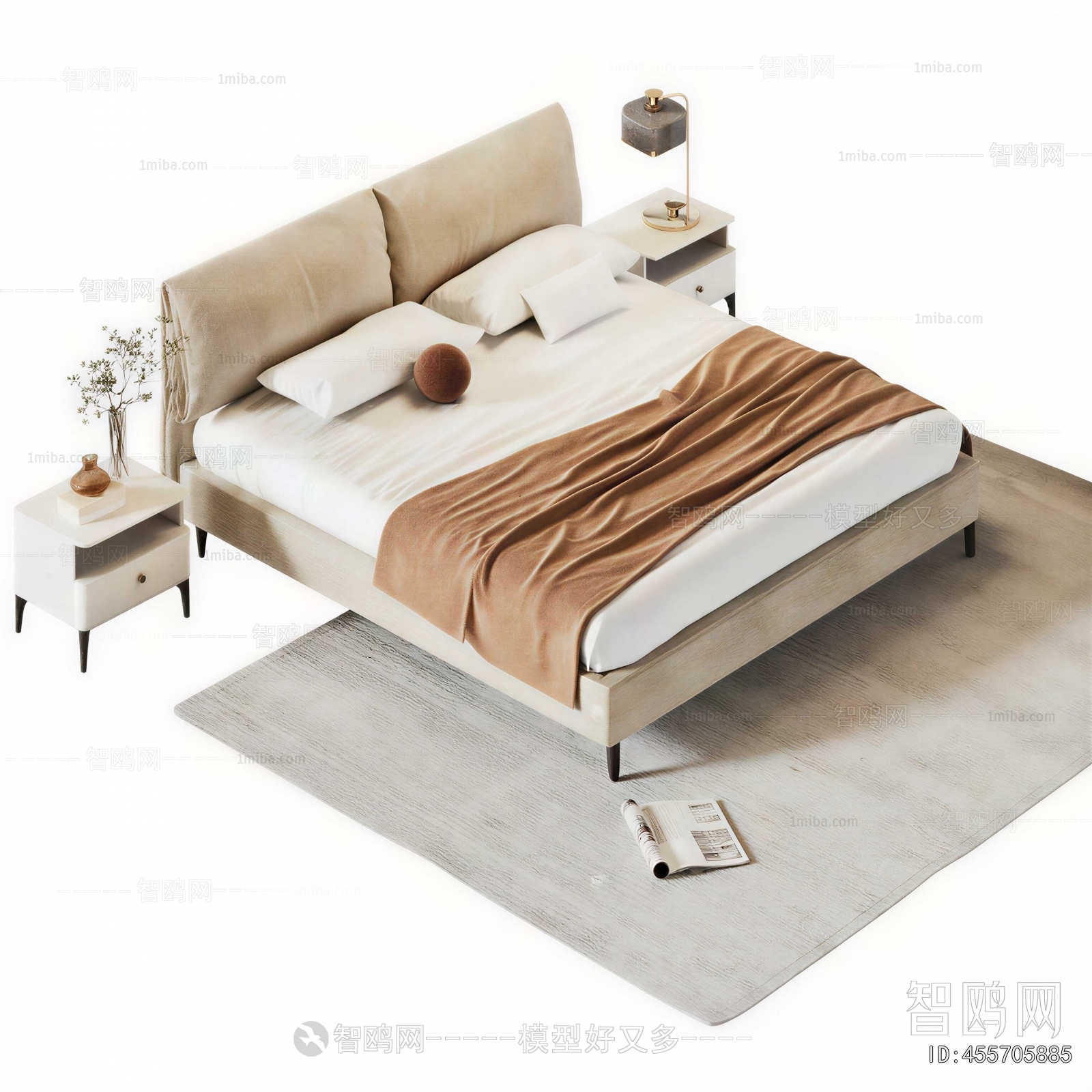 Modern Double Bed