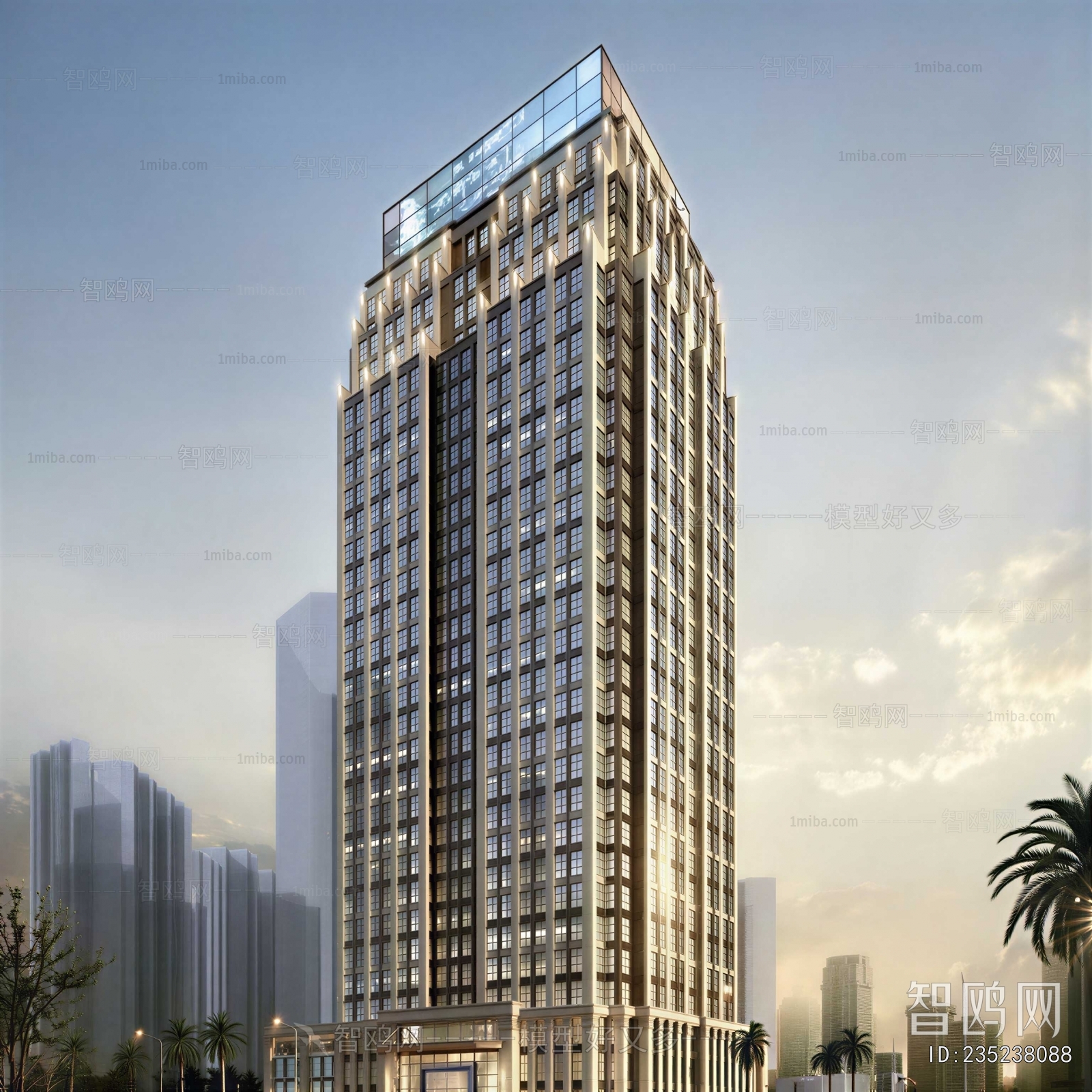 Modern Appearance Of Commercial Building