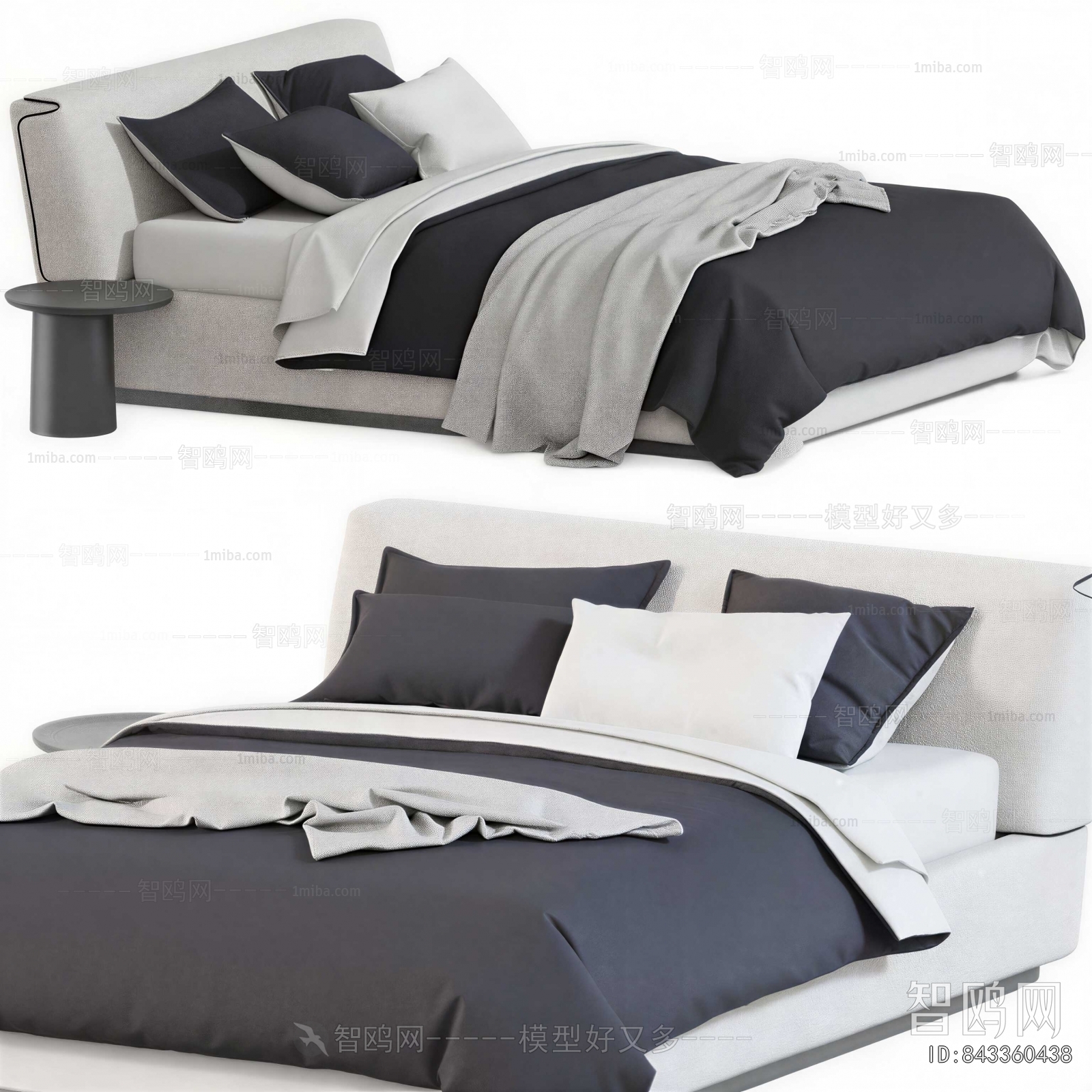 Modern Double Bed