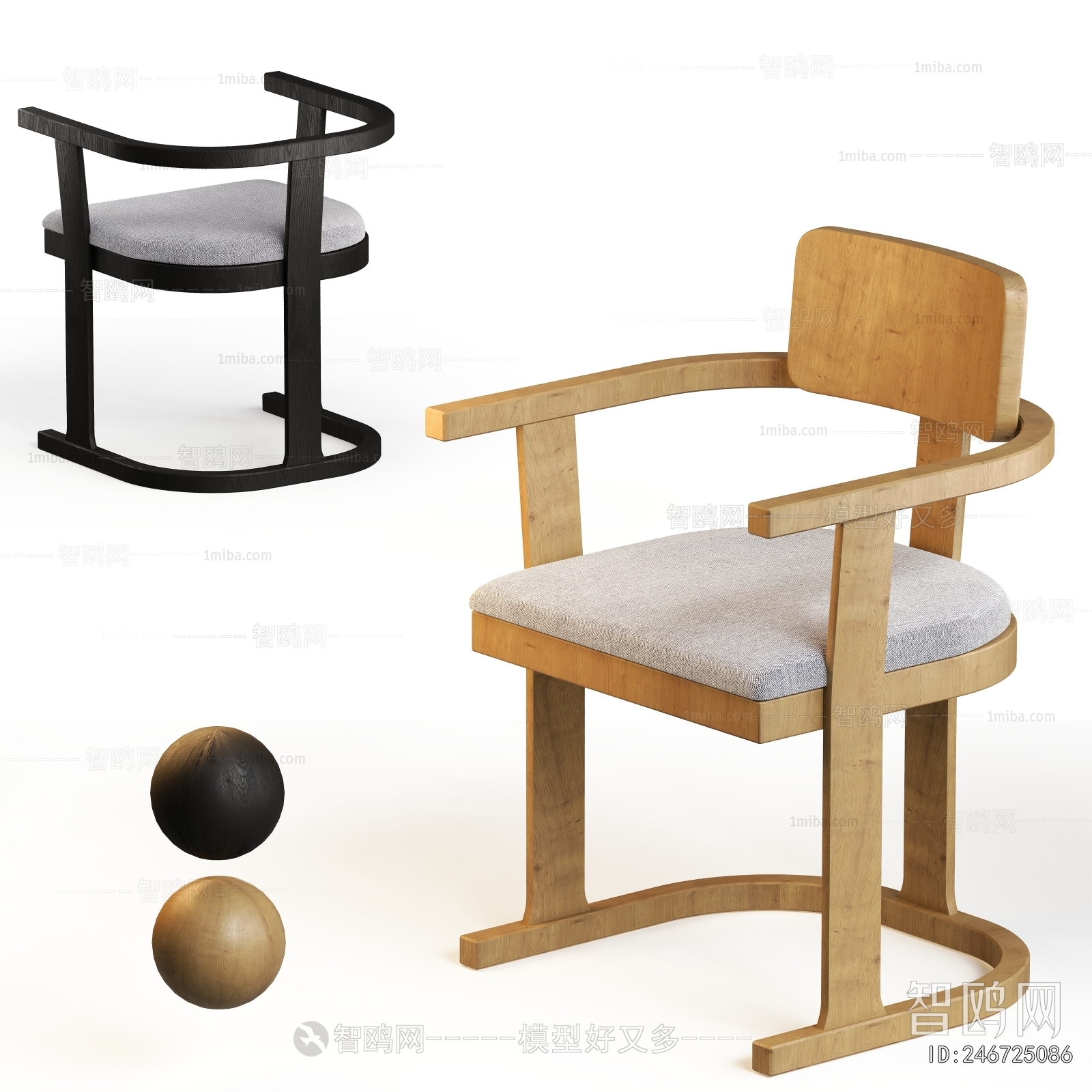 New Chinese Style Dining Chair