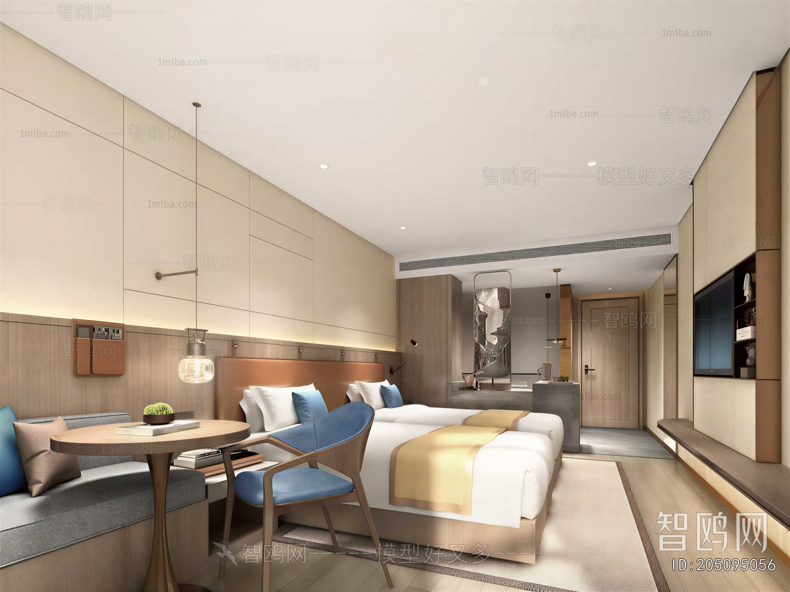 New Chinese Style Guest Room