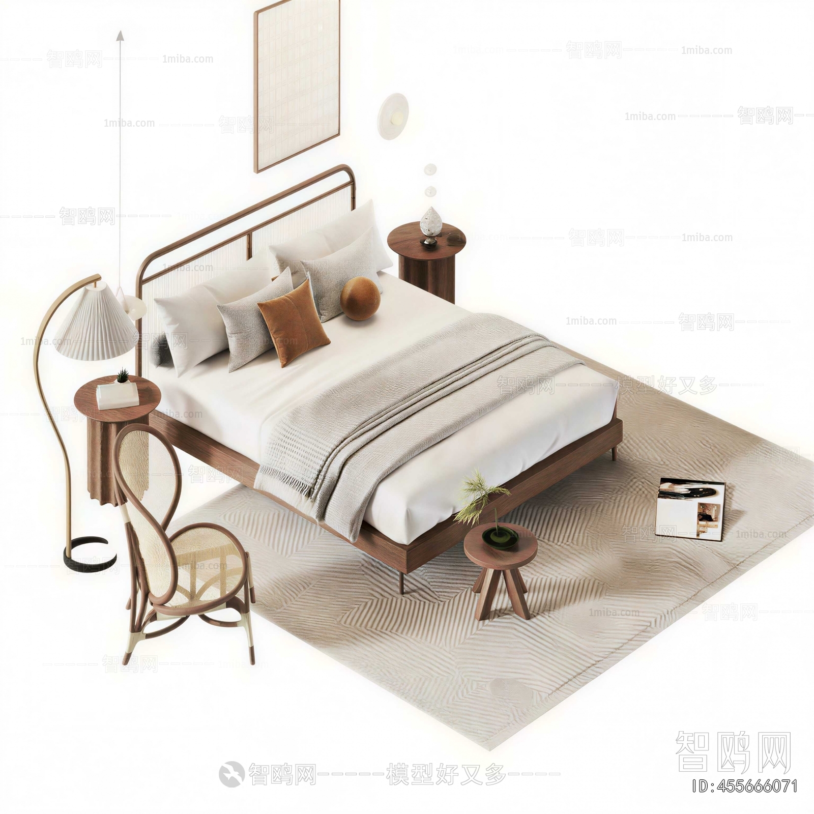 Modern Double Bed