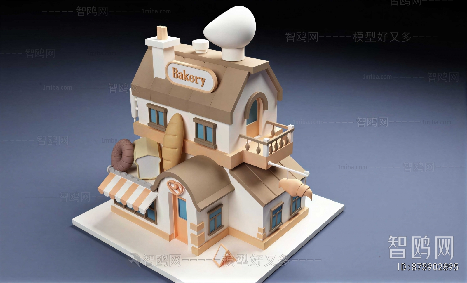 Modern Cartoon House