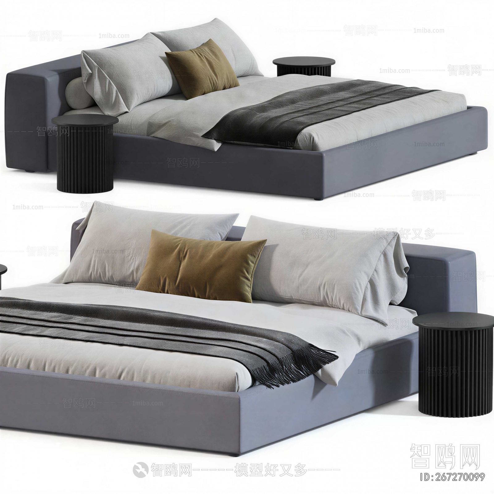 Modern Double Bed