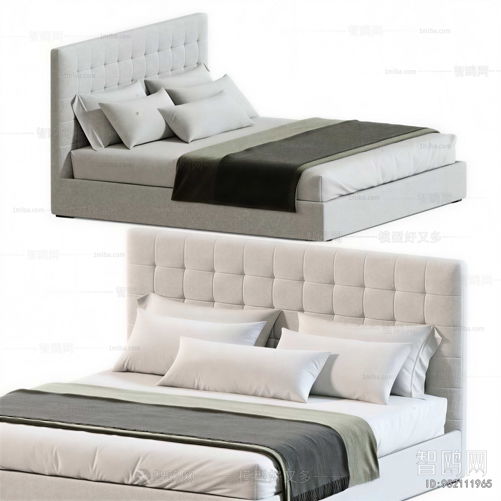 Modern Double Bed
