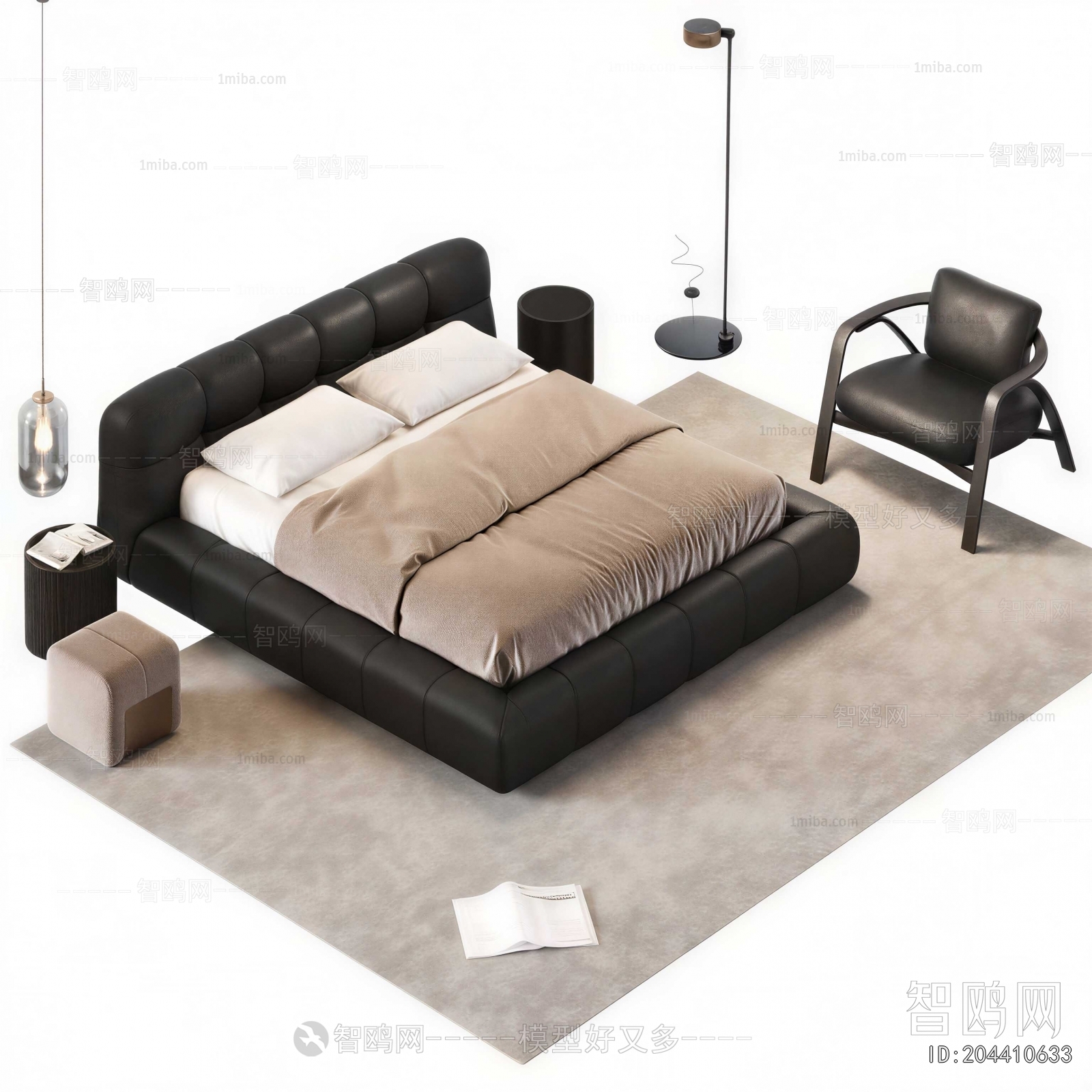 Modern Double Bed