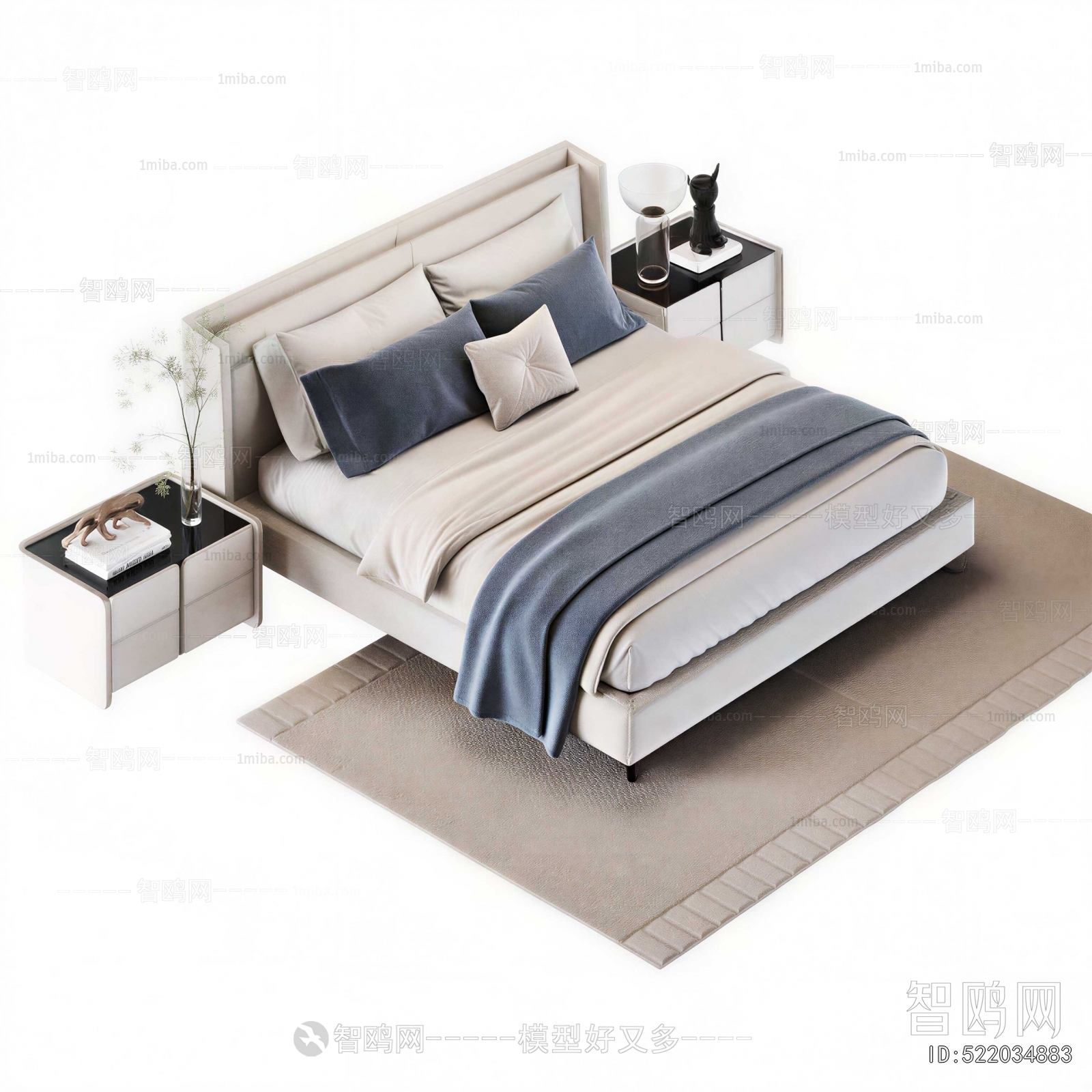 Modern Double Bed