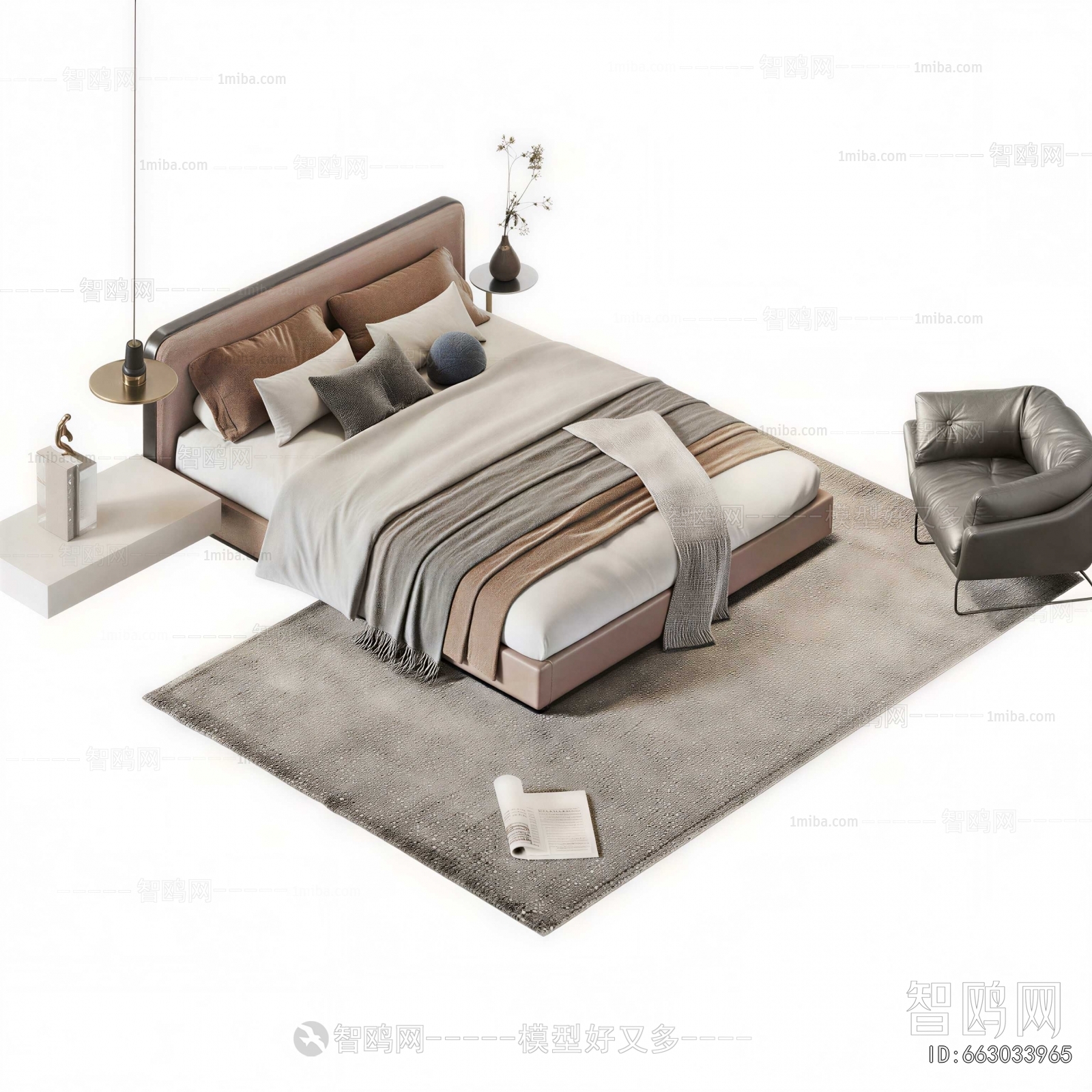 Modern Double Bed