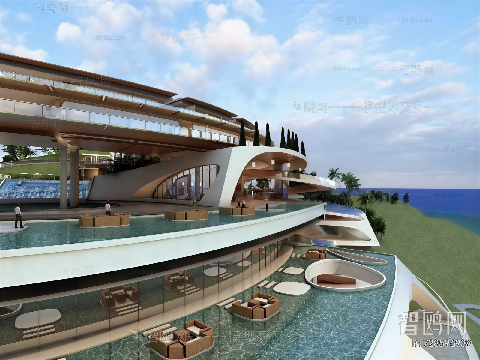 Modern Appearance Of Commercial Building