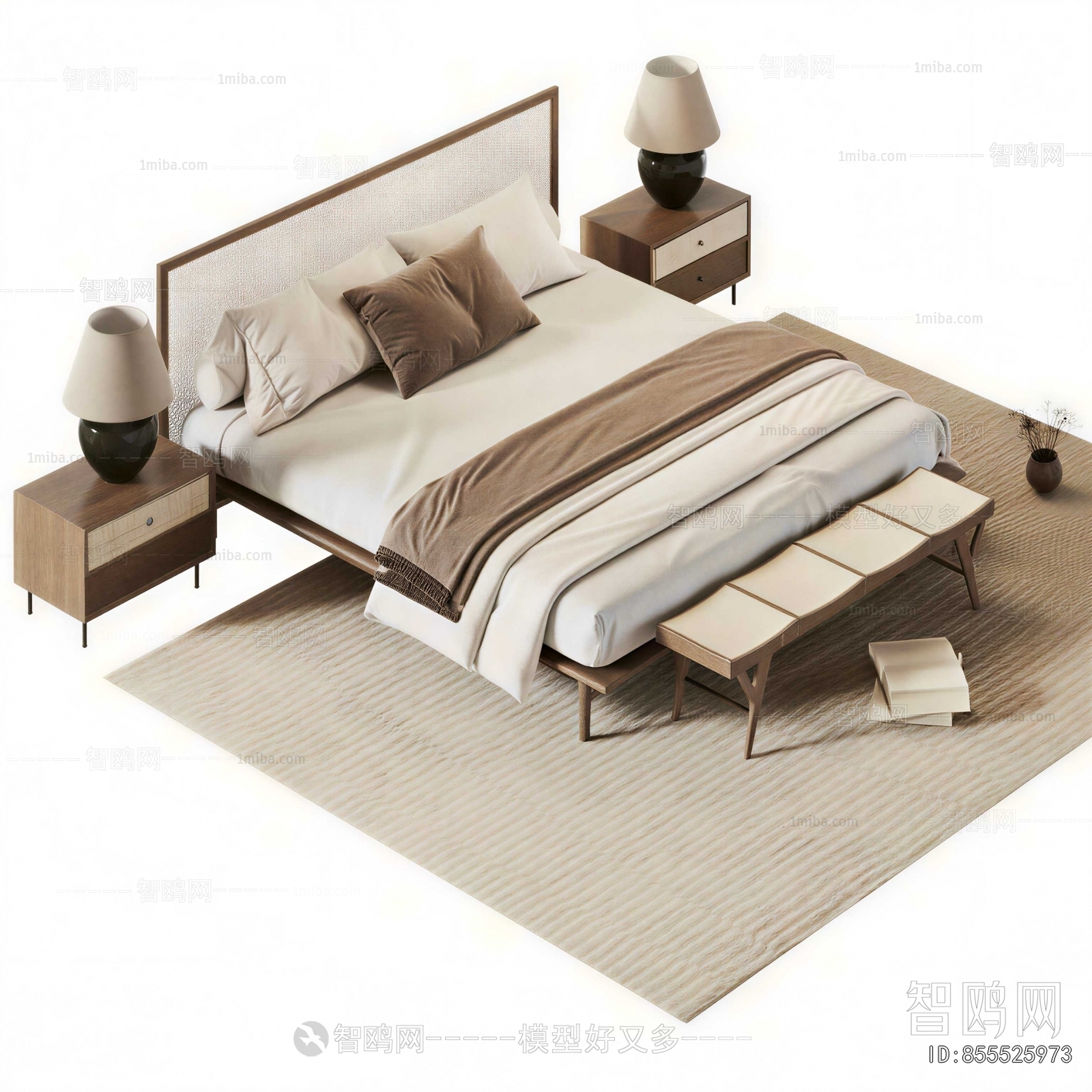 Modern Double Bed