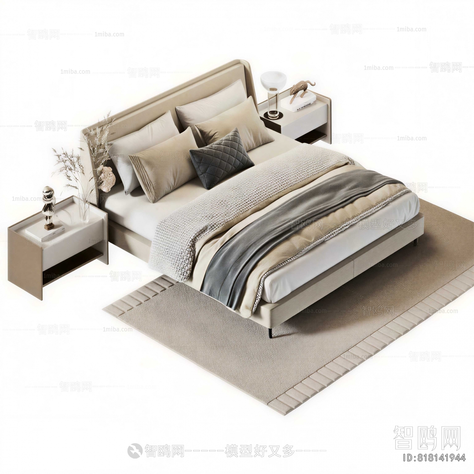 Modern Double Bed