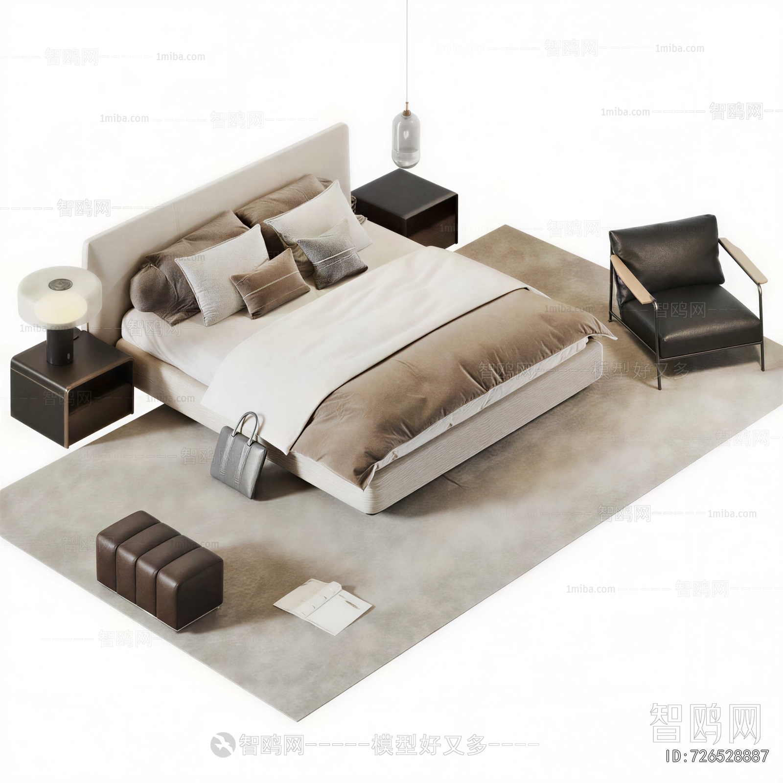 Modern Double Bed