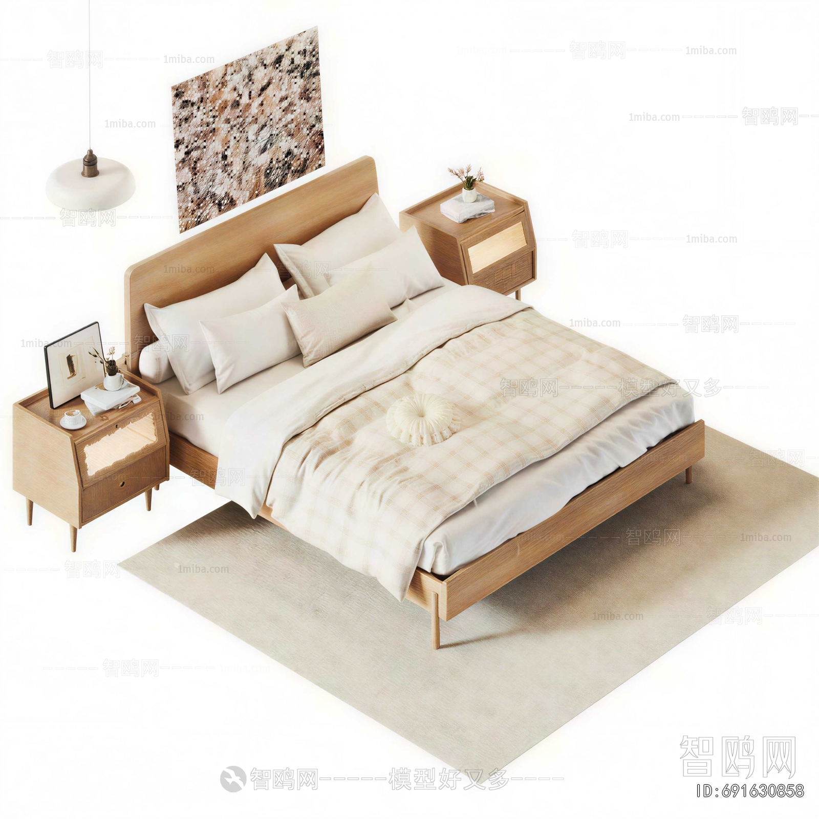 Modern Double Bed