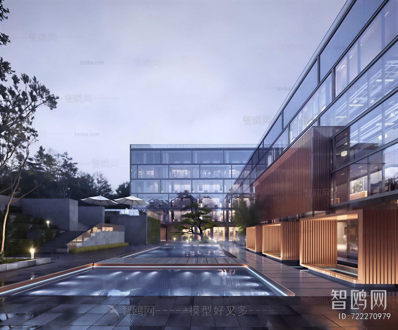 Modern Appearance Of Commercial Building