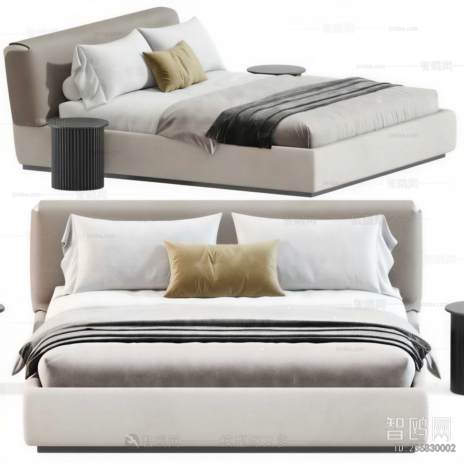 Modern Double Bed