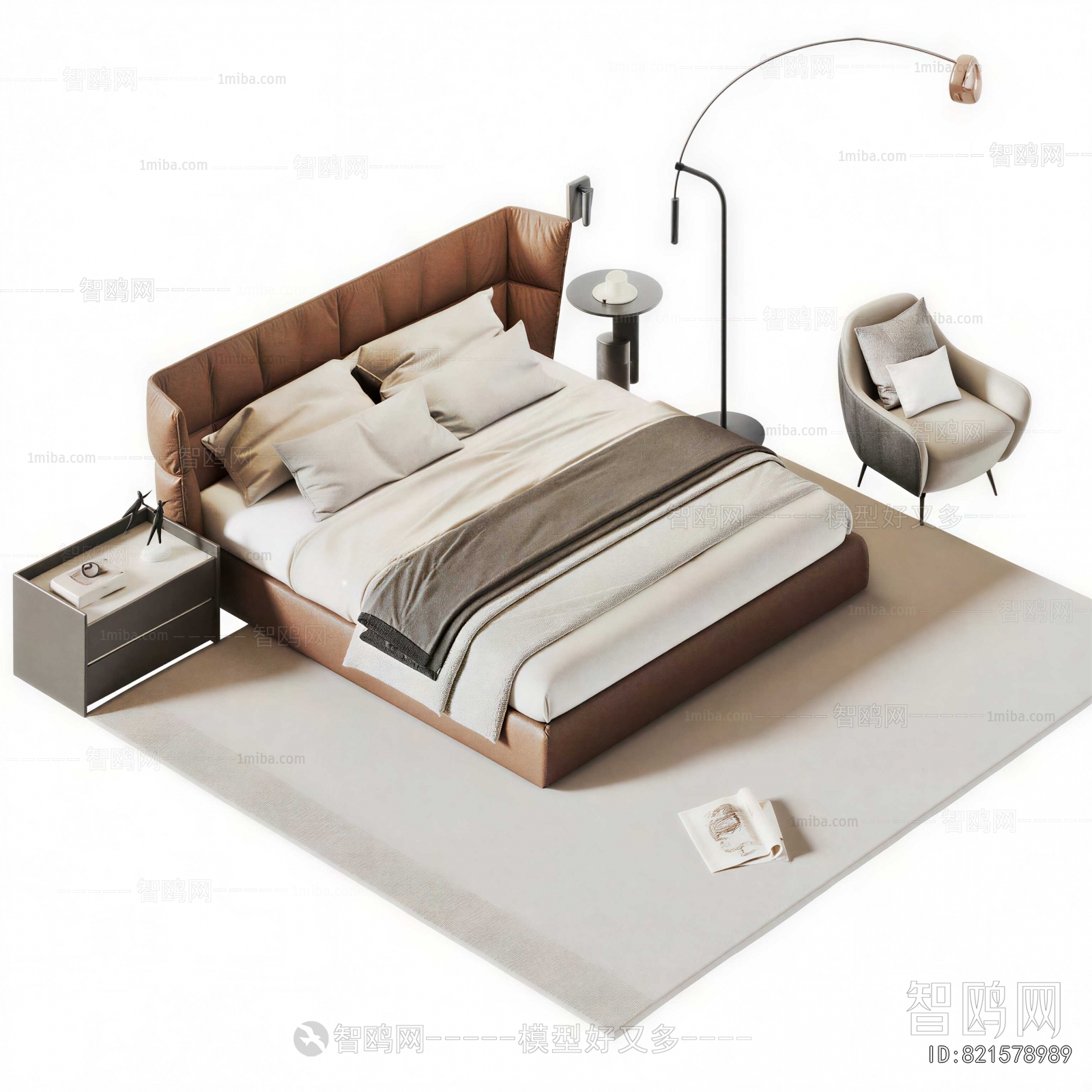 Modern Double Bed