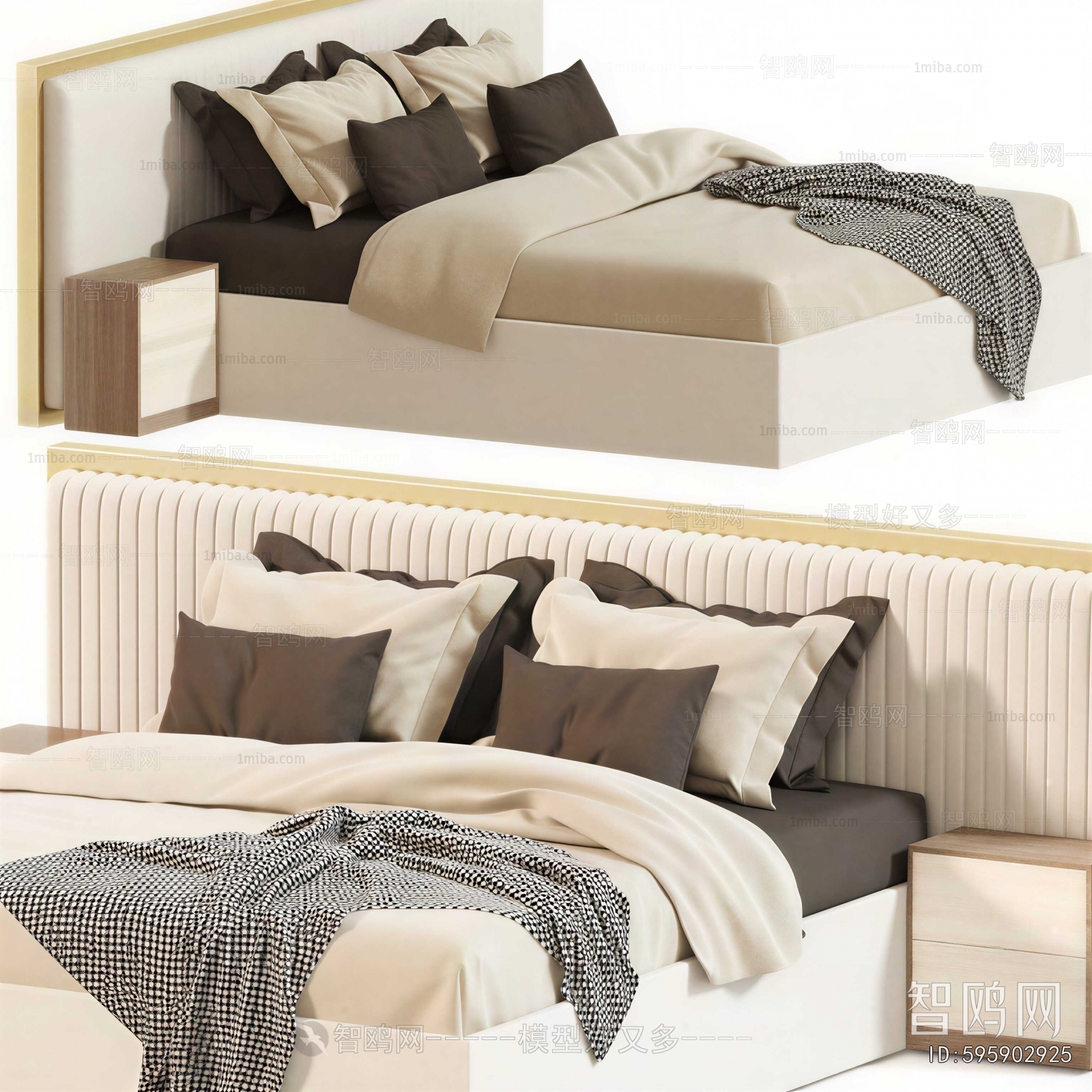 Modern Double Bed