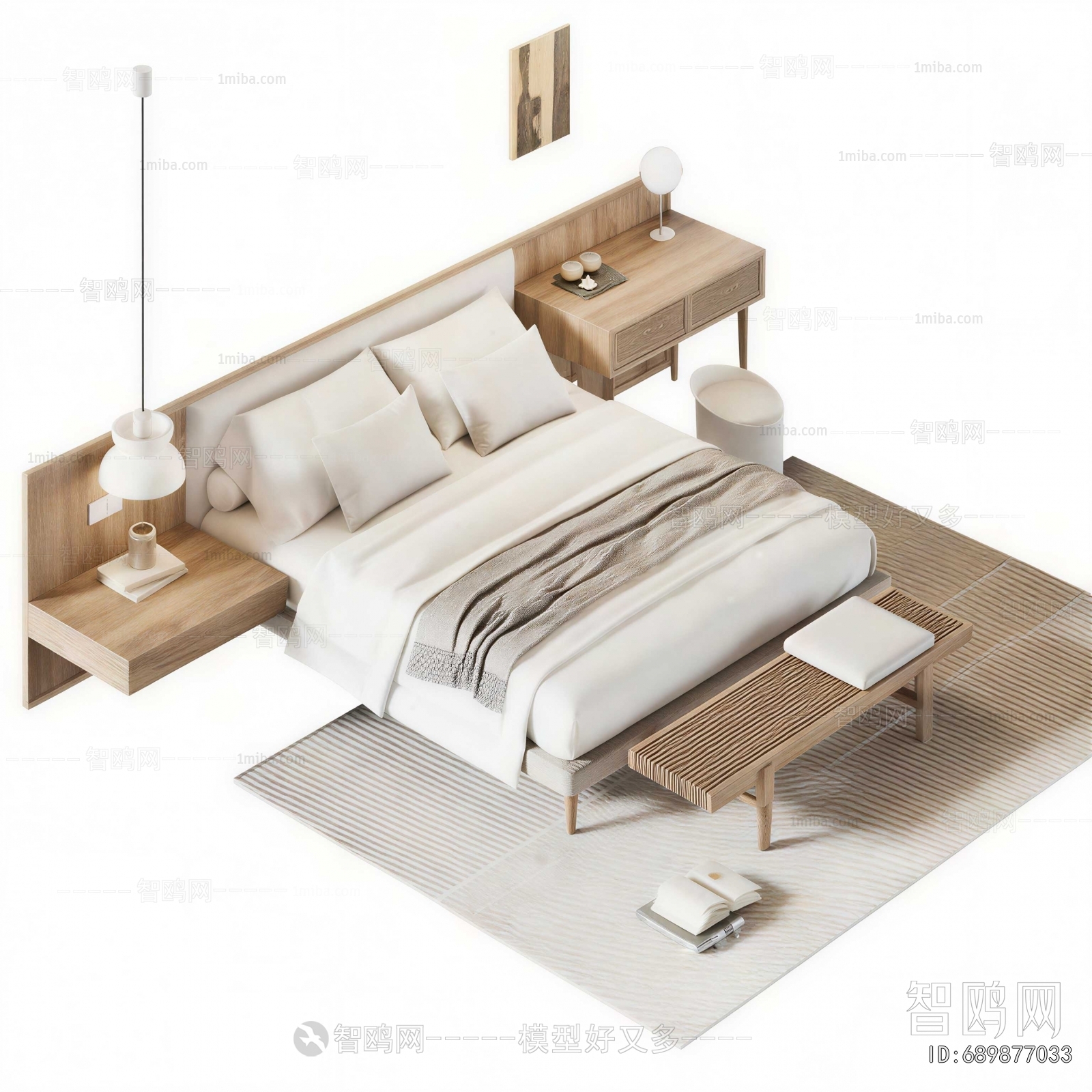 Modern Double Bed