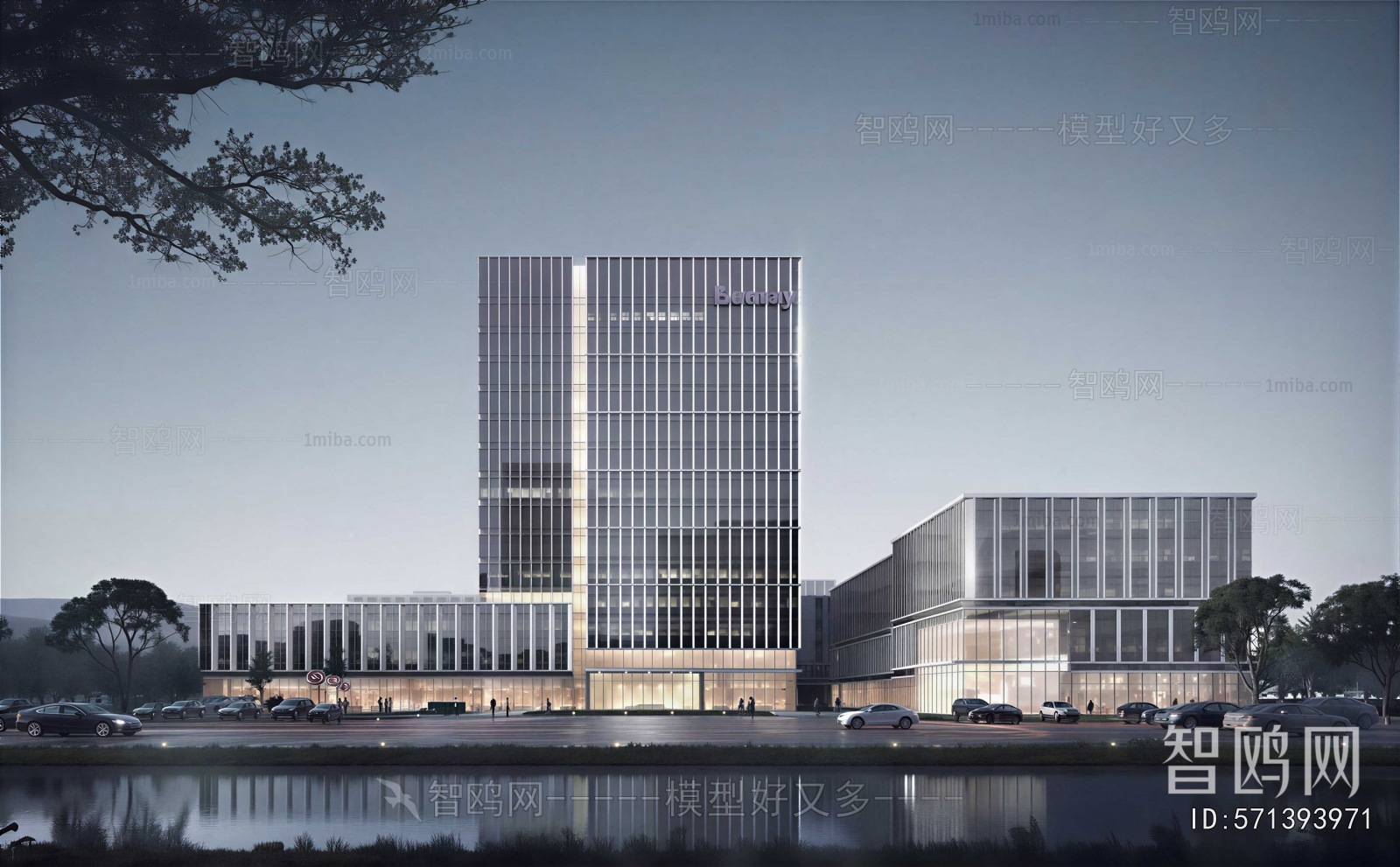 Modern Appearance Of Commercial Building