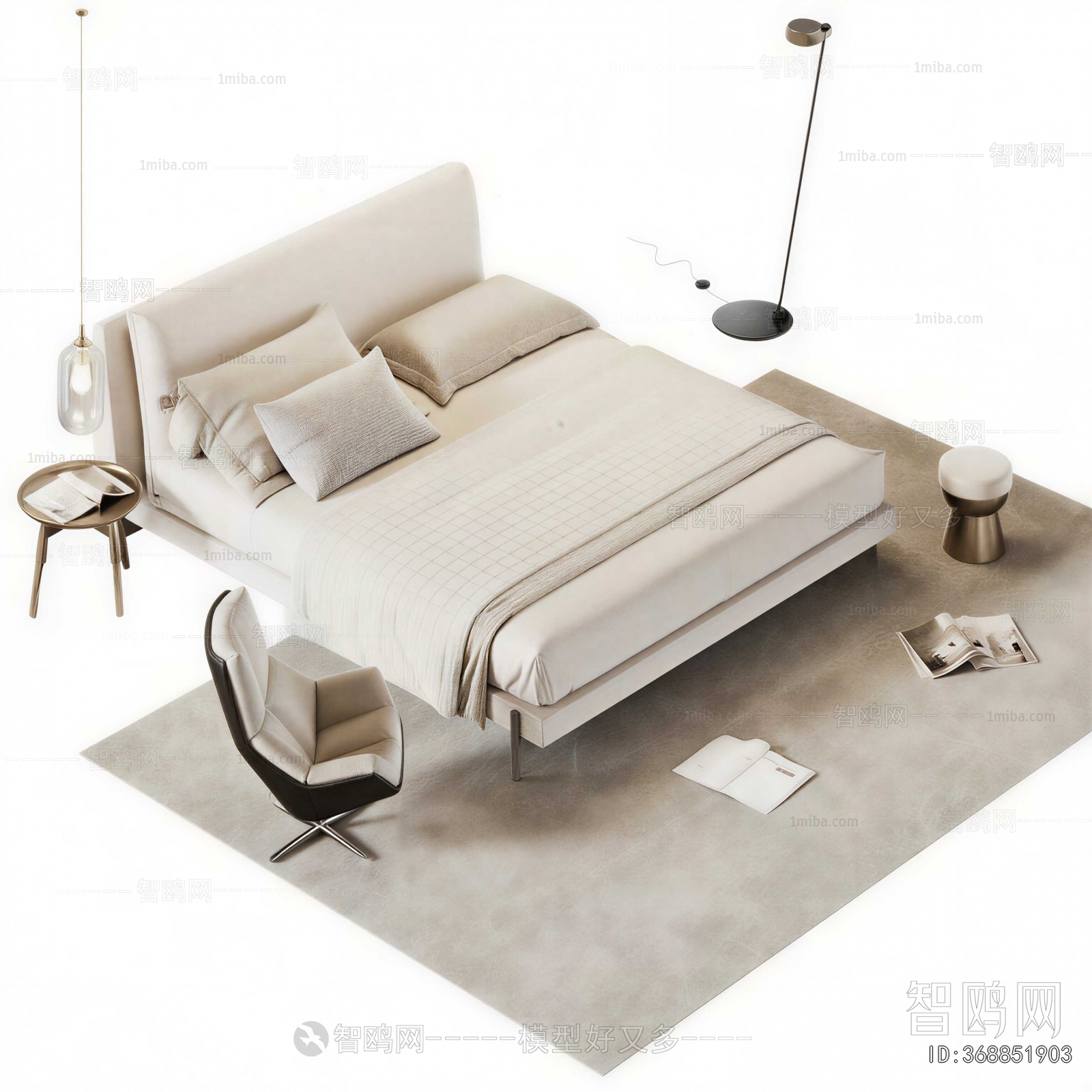 Modern Double Bed