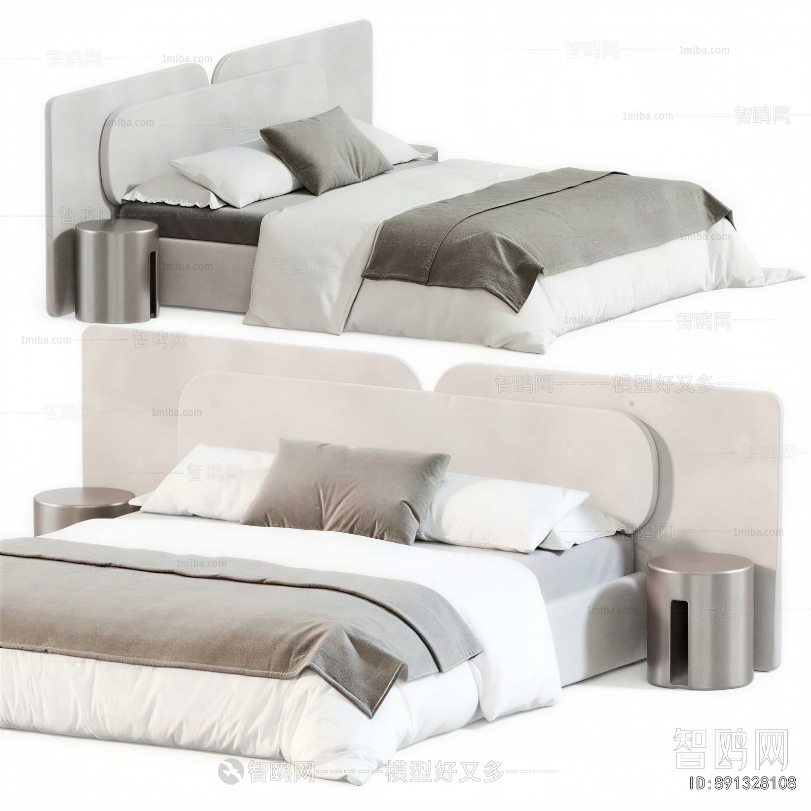 Modern Double Bed