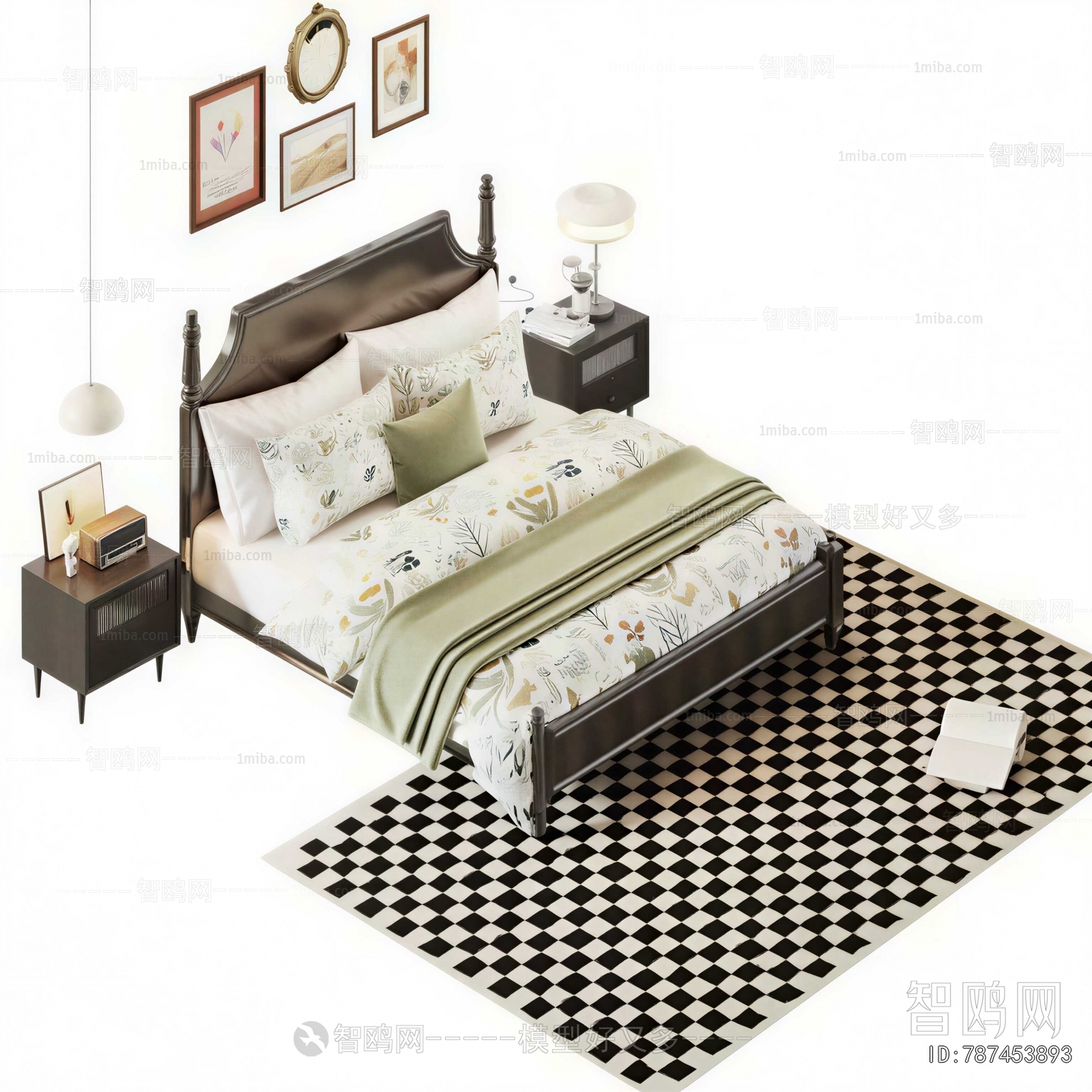 Modern Double Bed