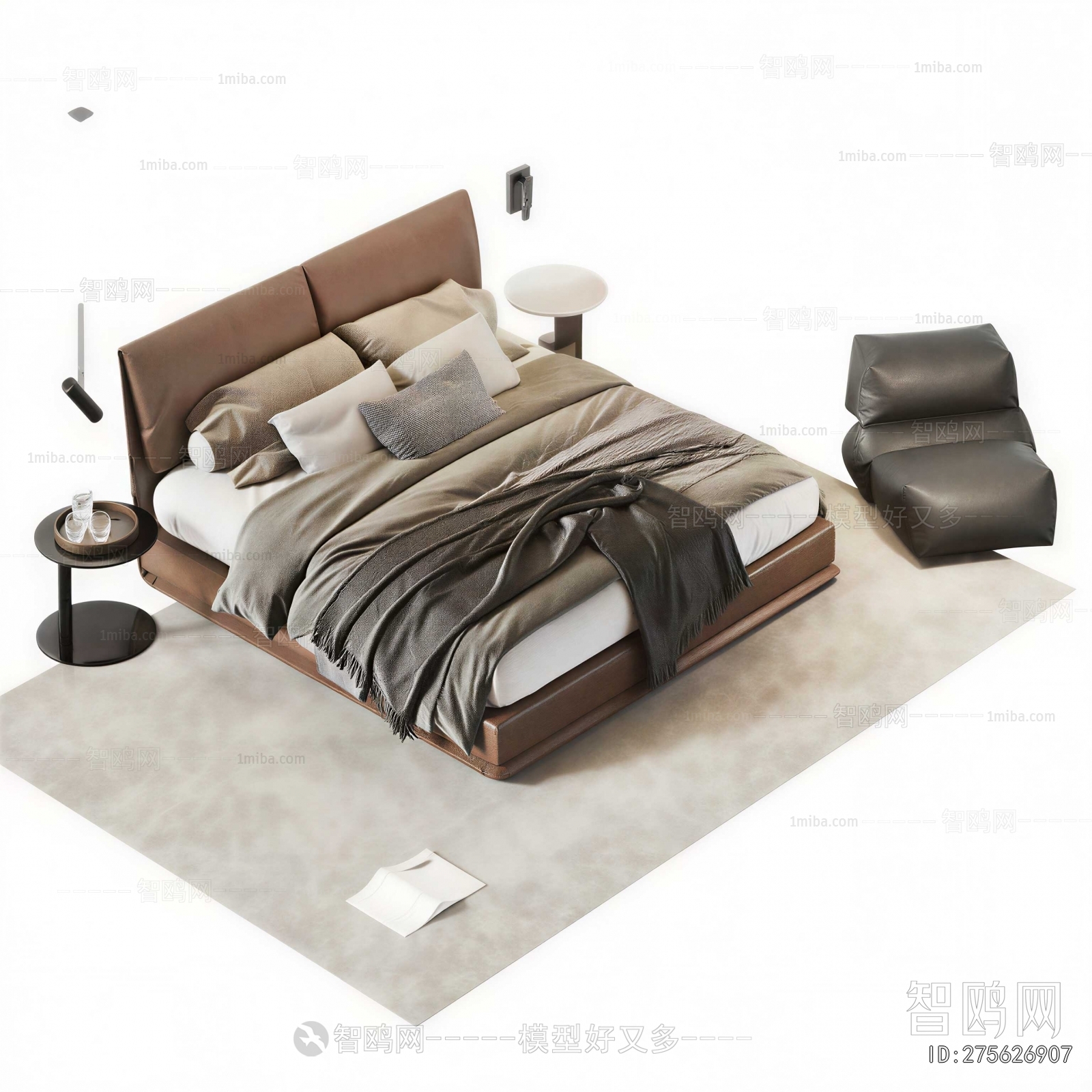 Modern Double Bed