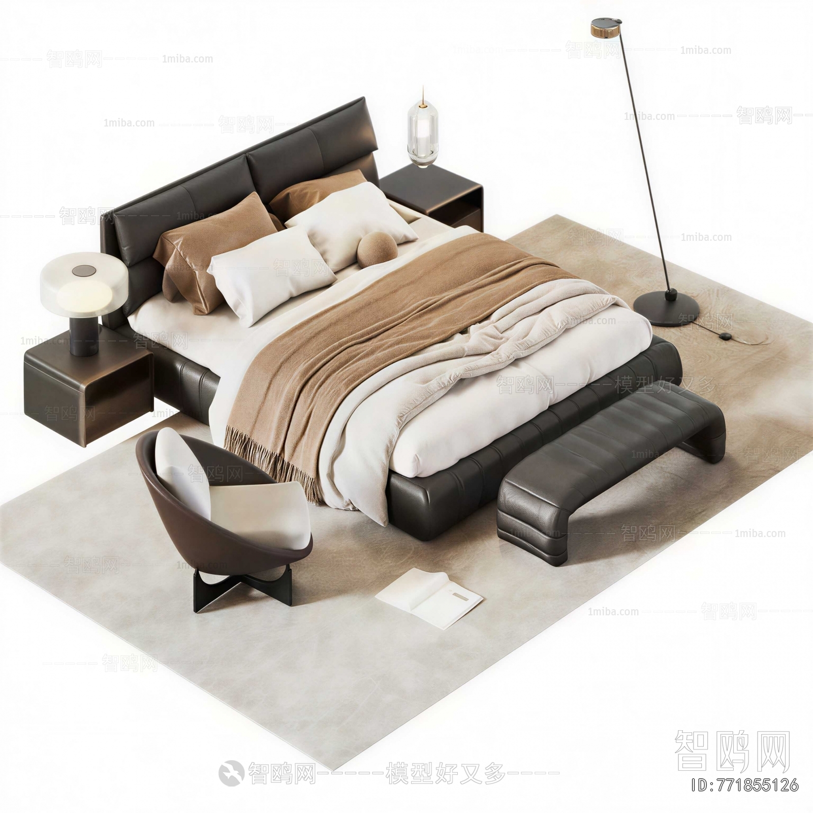 Modern Double Bed