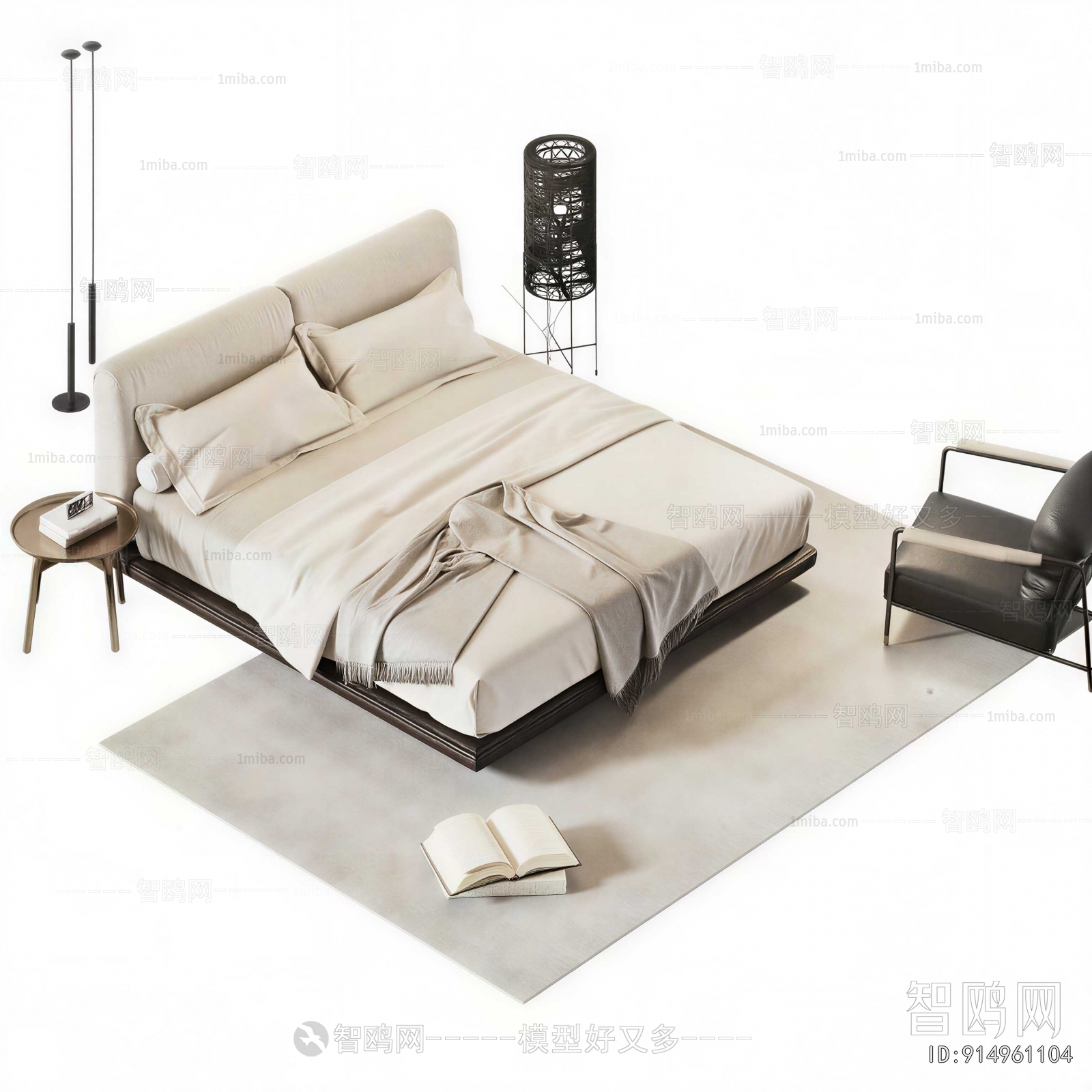Modern Double Bed