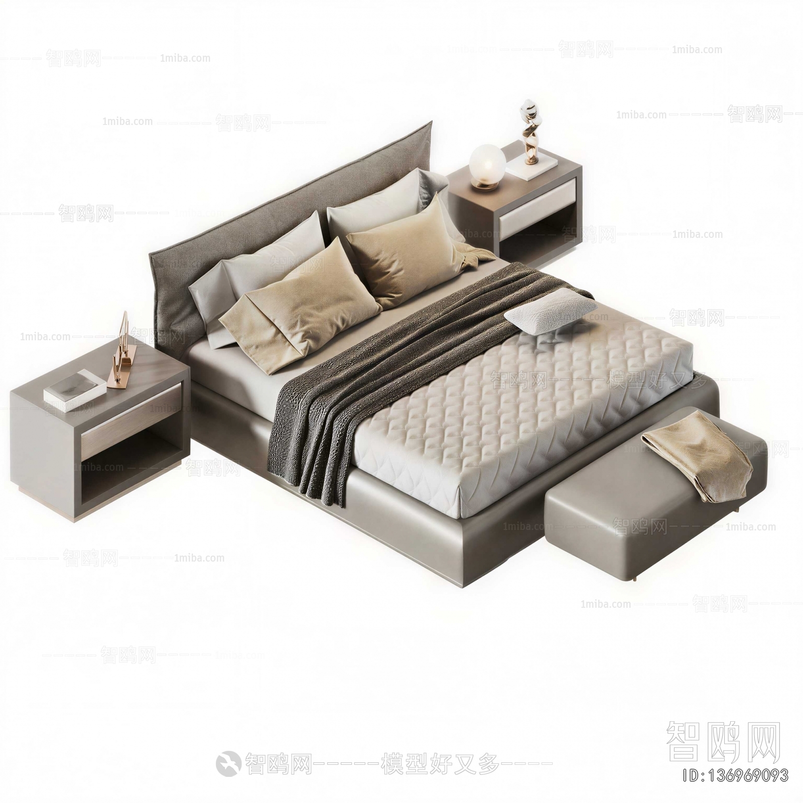 Modern Double Bed