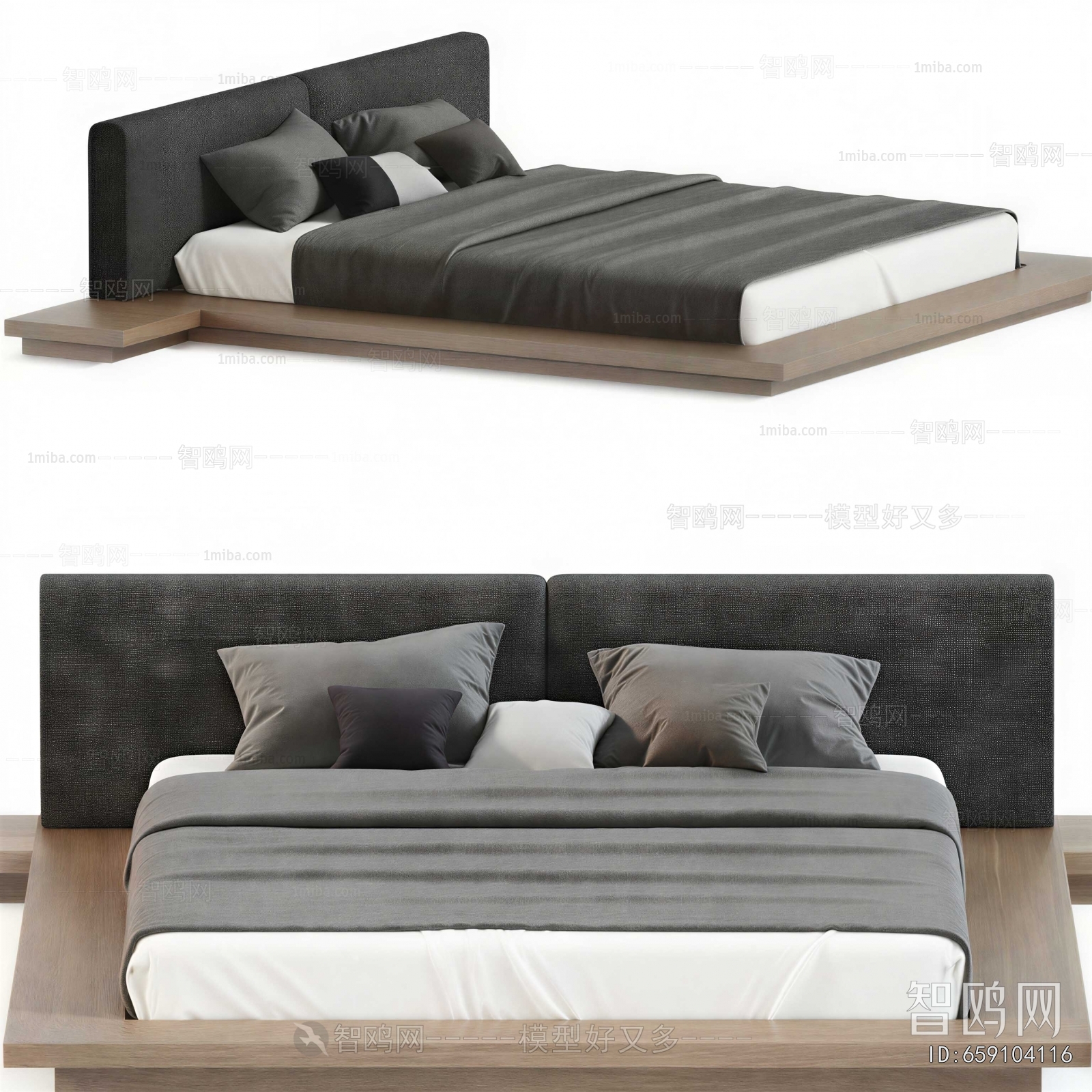 Modern Double Bed