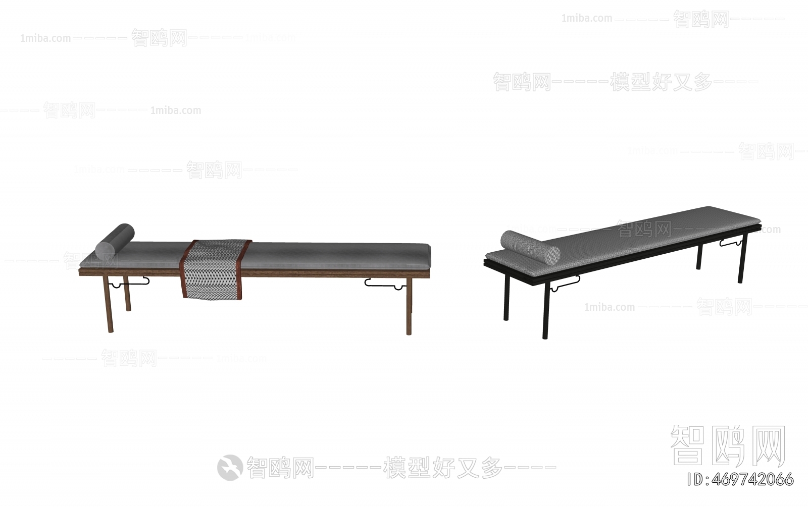 New Chinese Style Bench