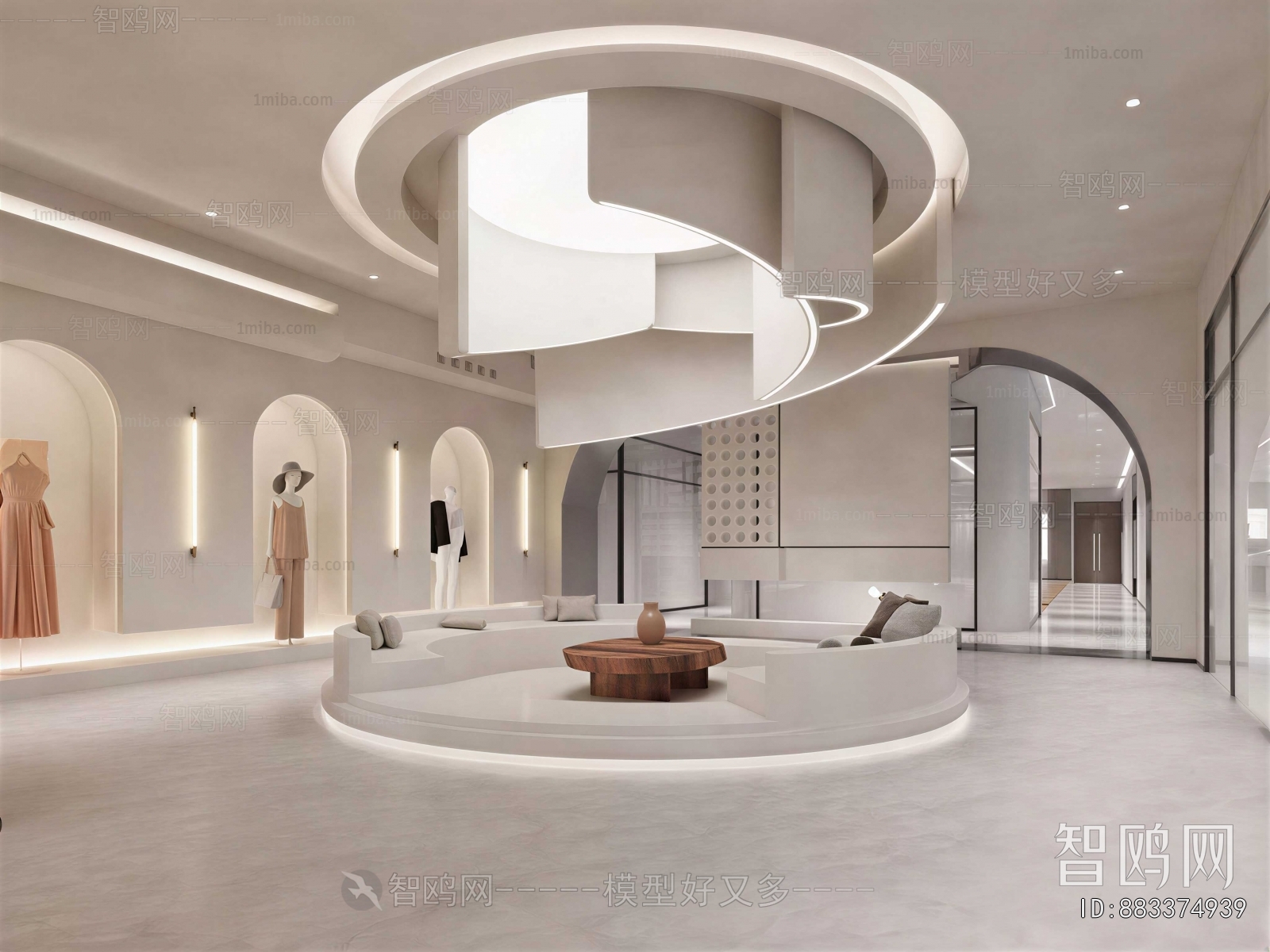 Modern Clothing Store