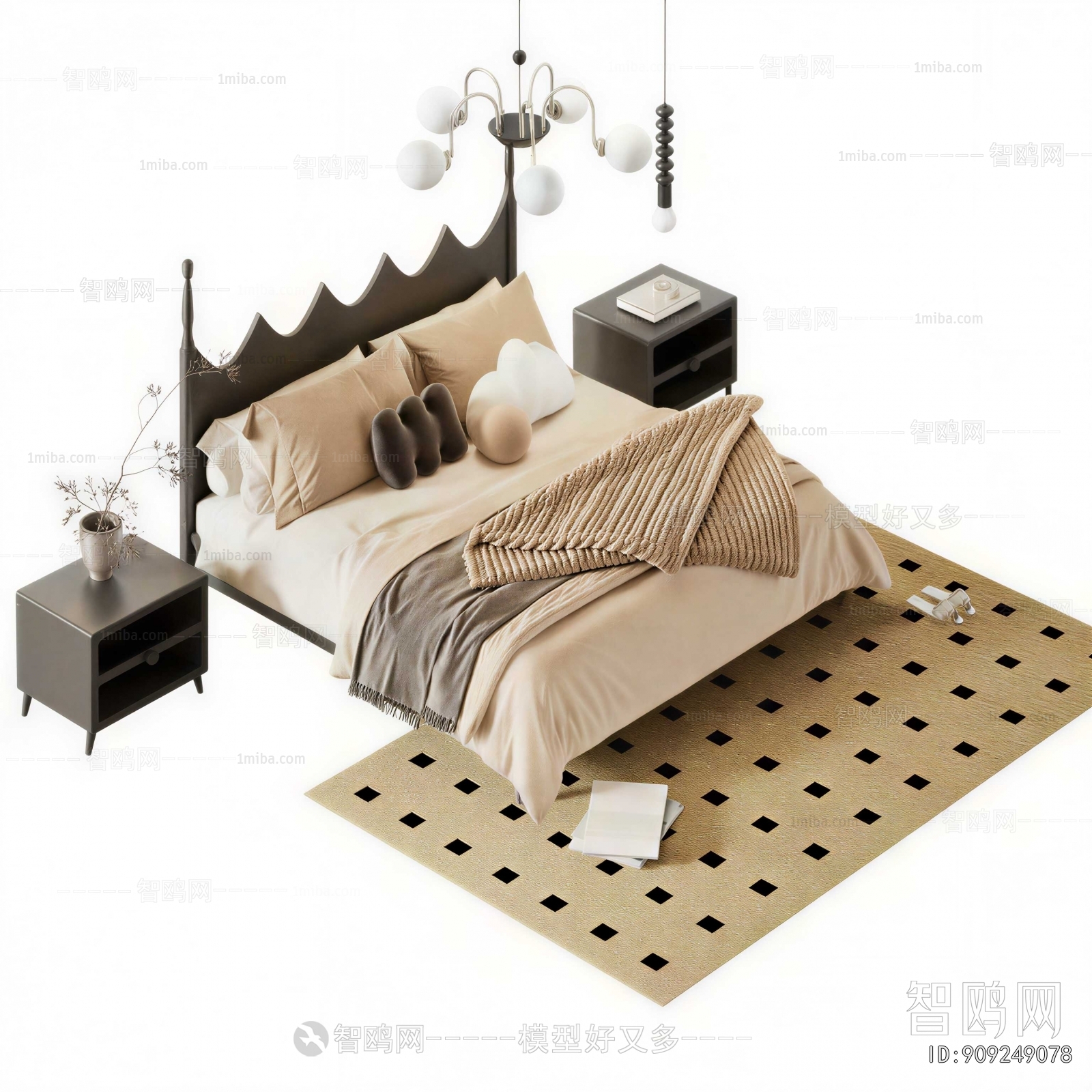 Modern Double Bed