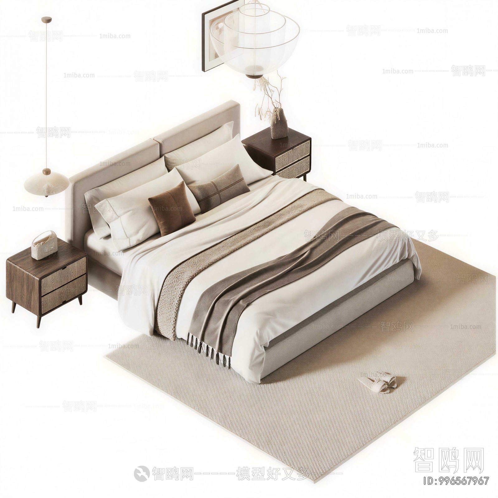 Modern Double Bed