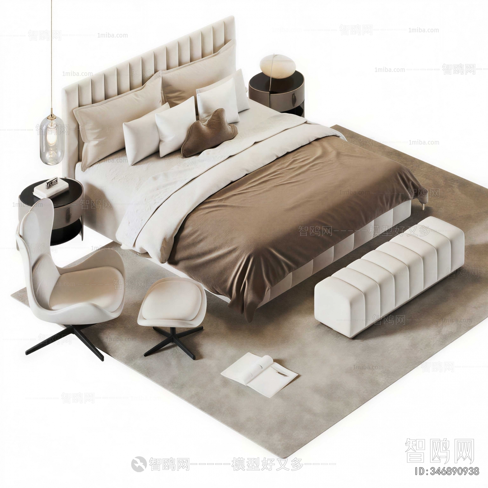 Modern Double Bed