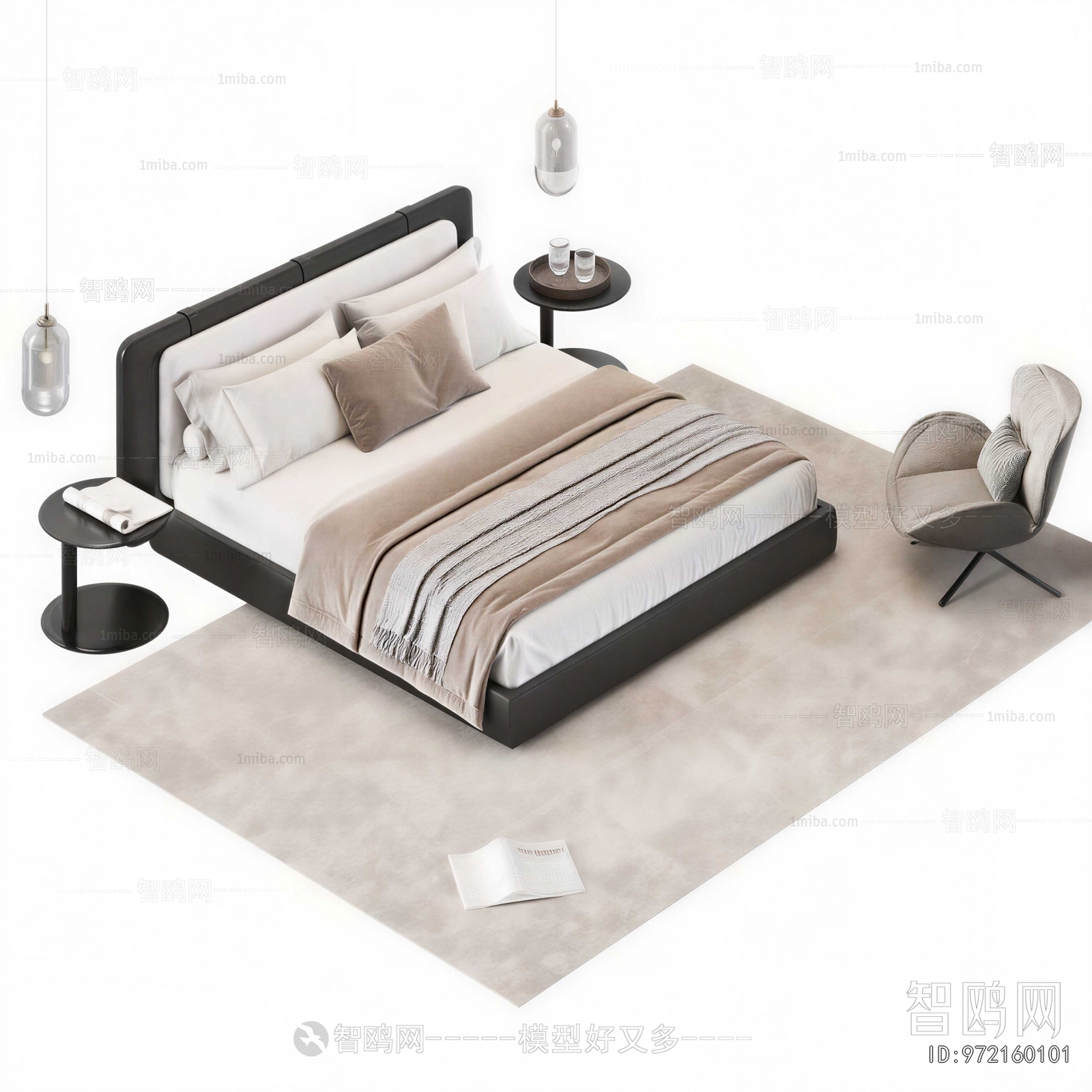 Modern Double Bed