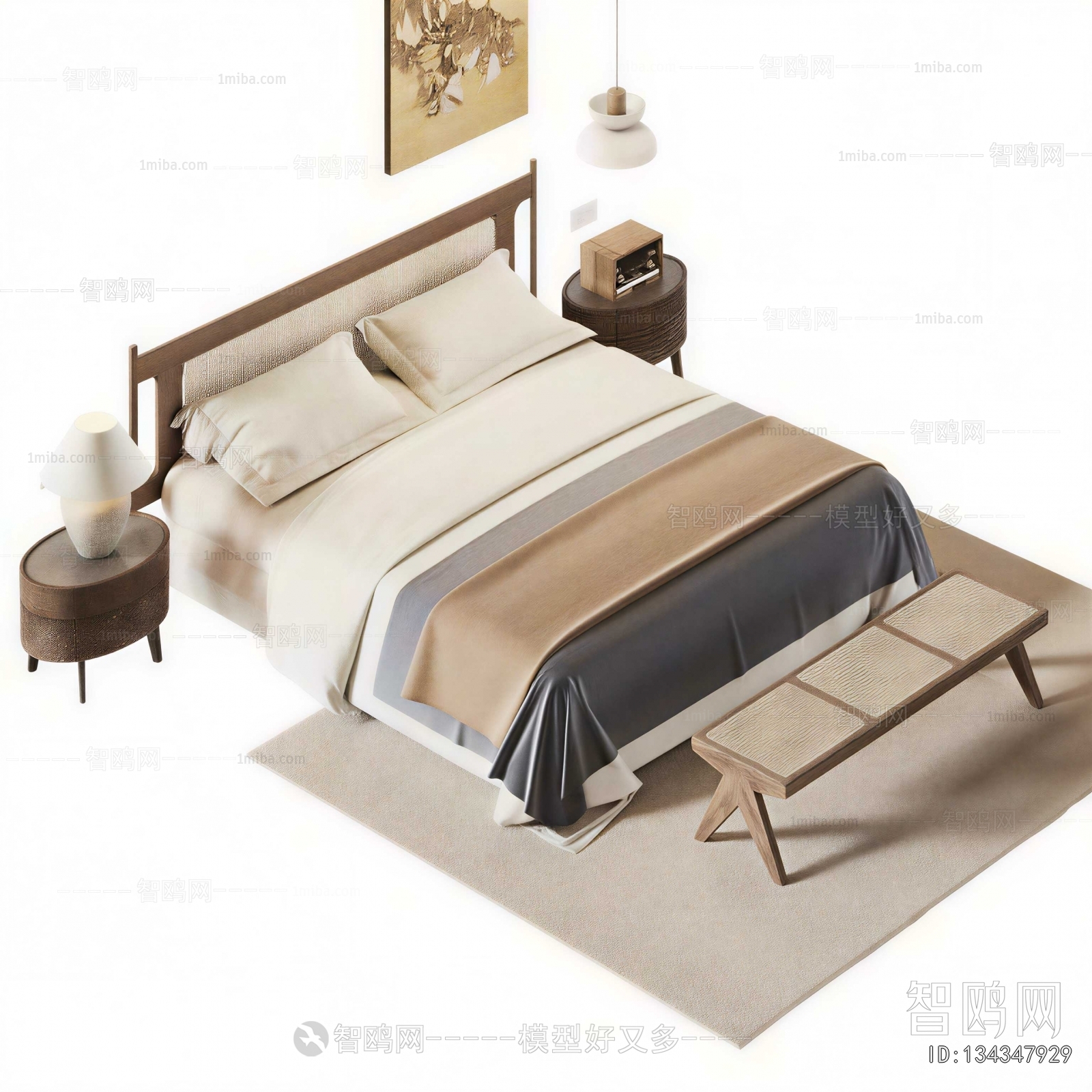 Modern Double Bed