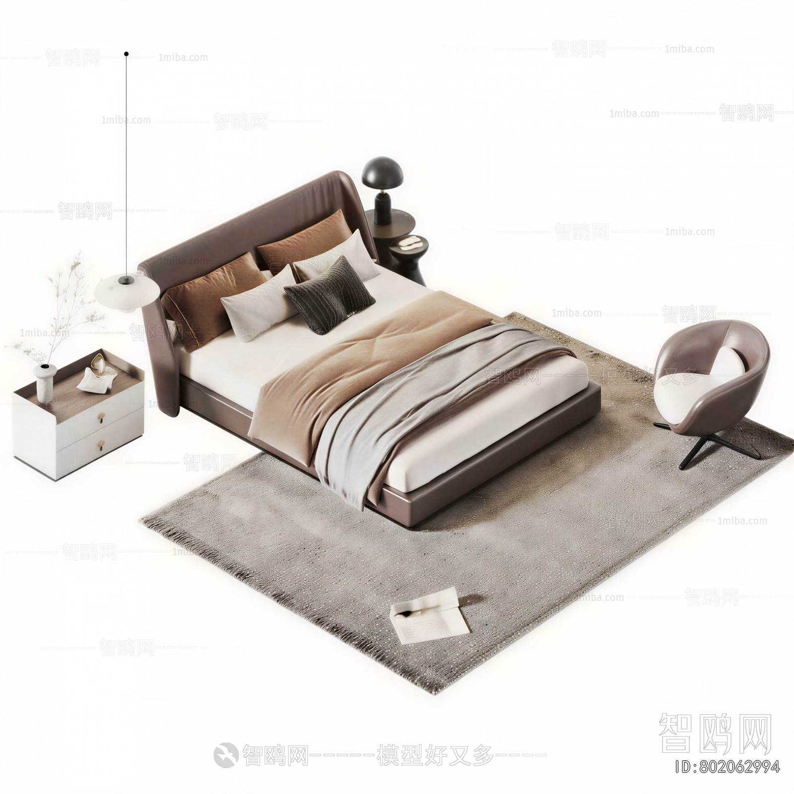 Modern Double Bed