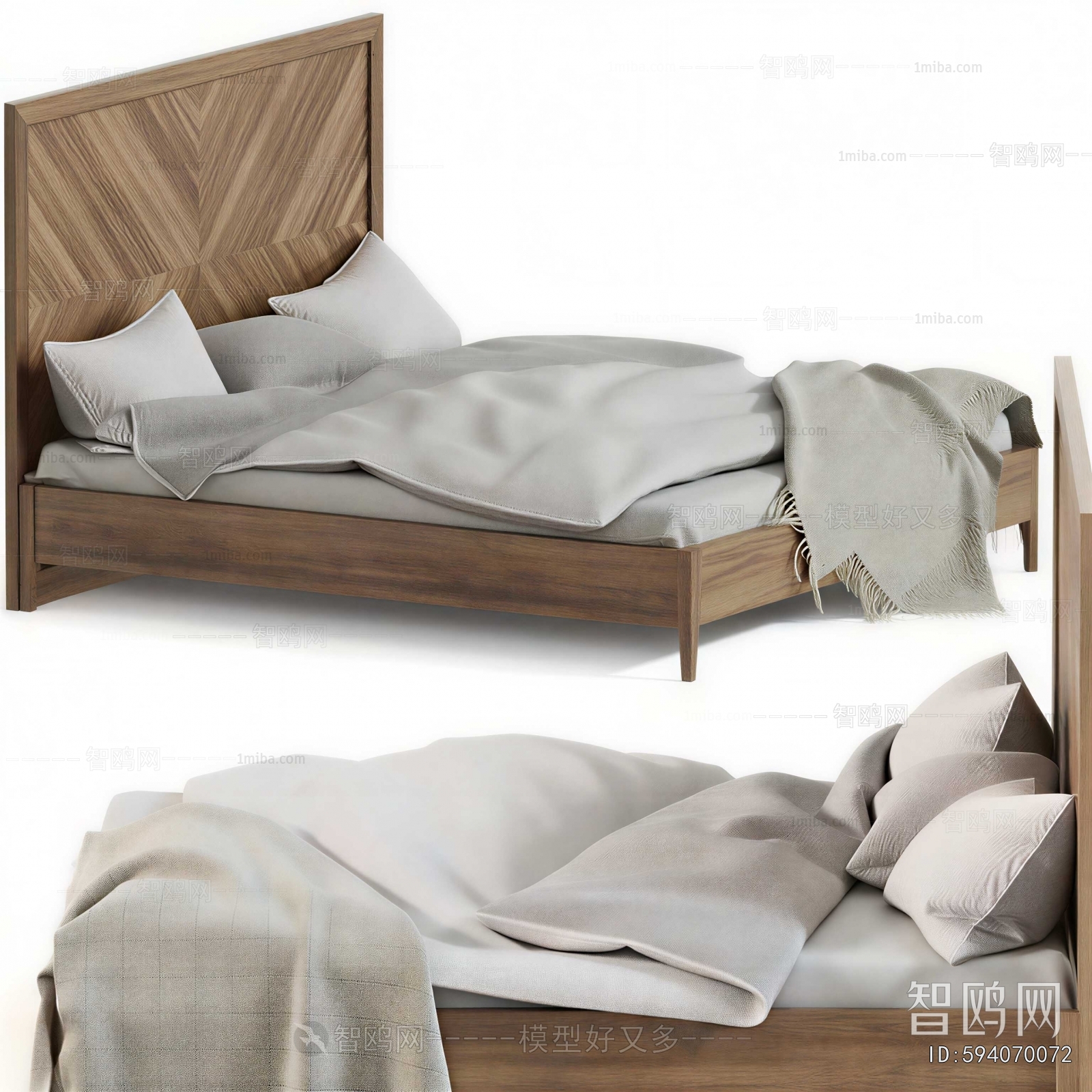 Modern Double Bed