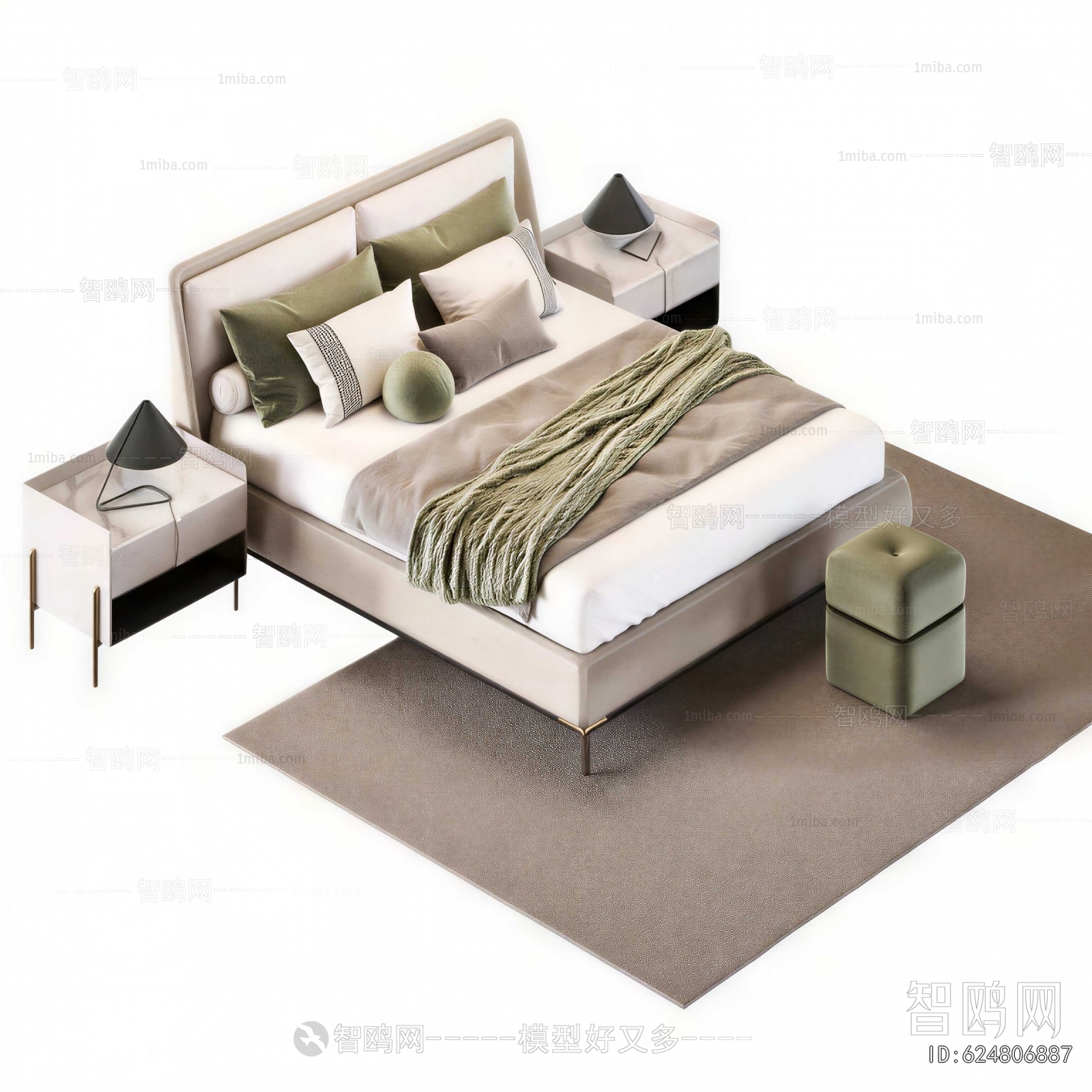Modern Double Bed