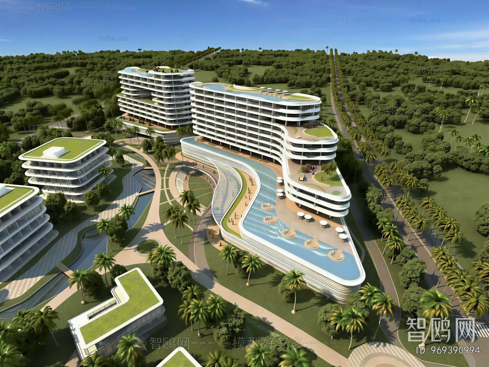 Modern Appearance Of Commercial Building