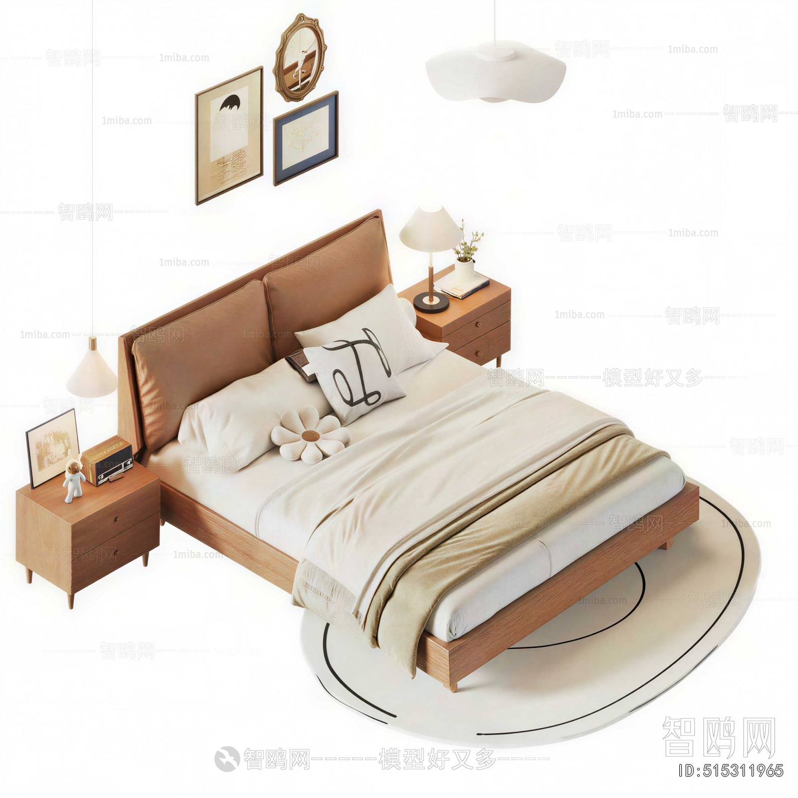 Modern Double Bed