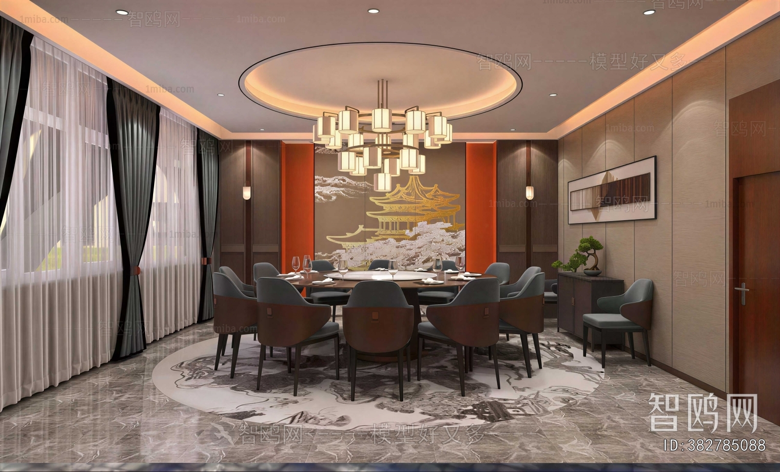 New Chinese Style Restaurant Box